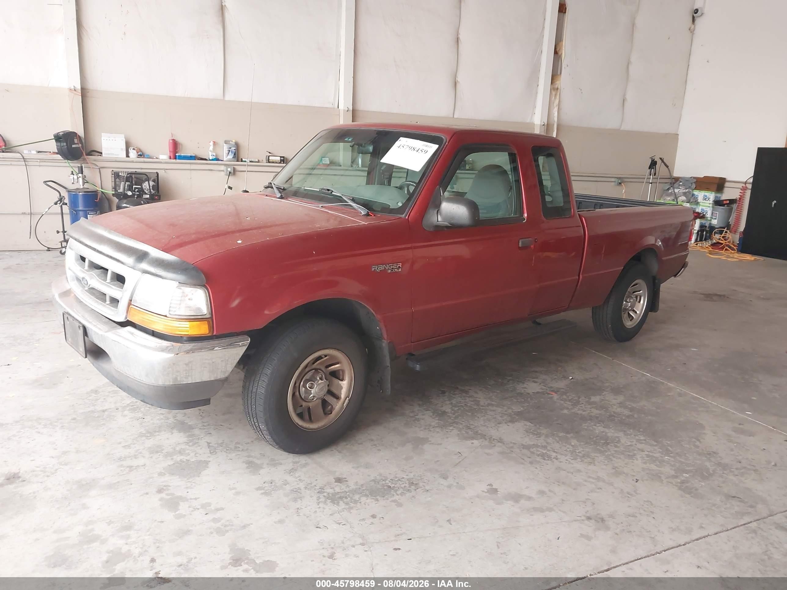 1999 Ford Ranger Xl/xlt Красный vin: 1FTYR14V2XPA74655