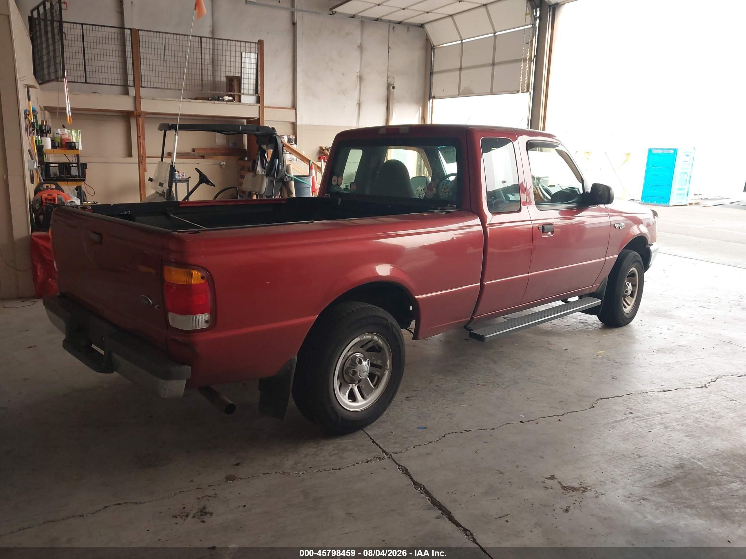1999 Ford Ranger Xl/xlt Красный vin: 1FTYR14V2XPA74655