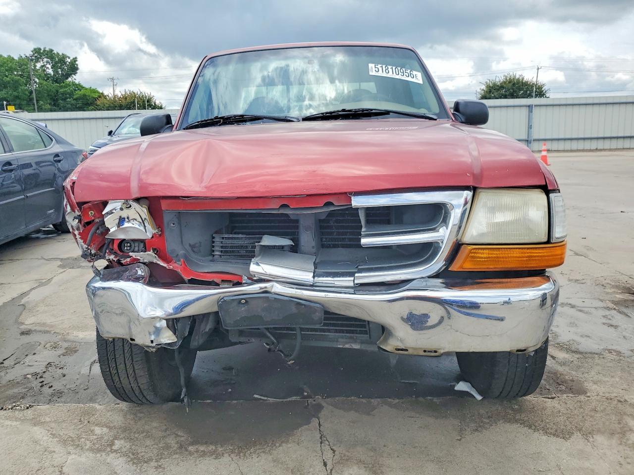 1999 Ford Ranger Super Cab Maroon vin: 1FTYR14V2XPB24406
