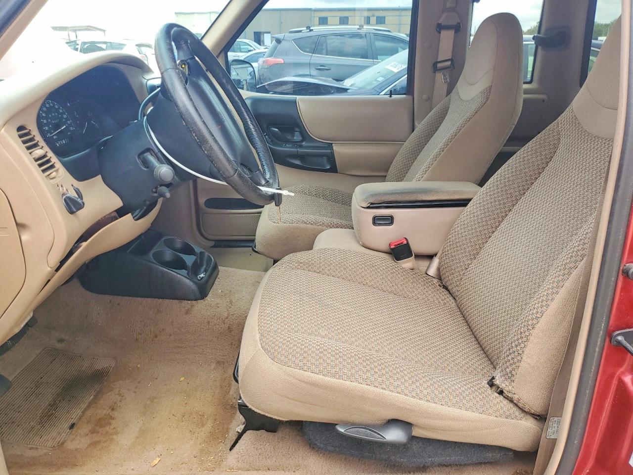 1999 Ford Ranger Super Cab Maroon vin: 1FTYR14V2XPB24406