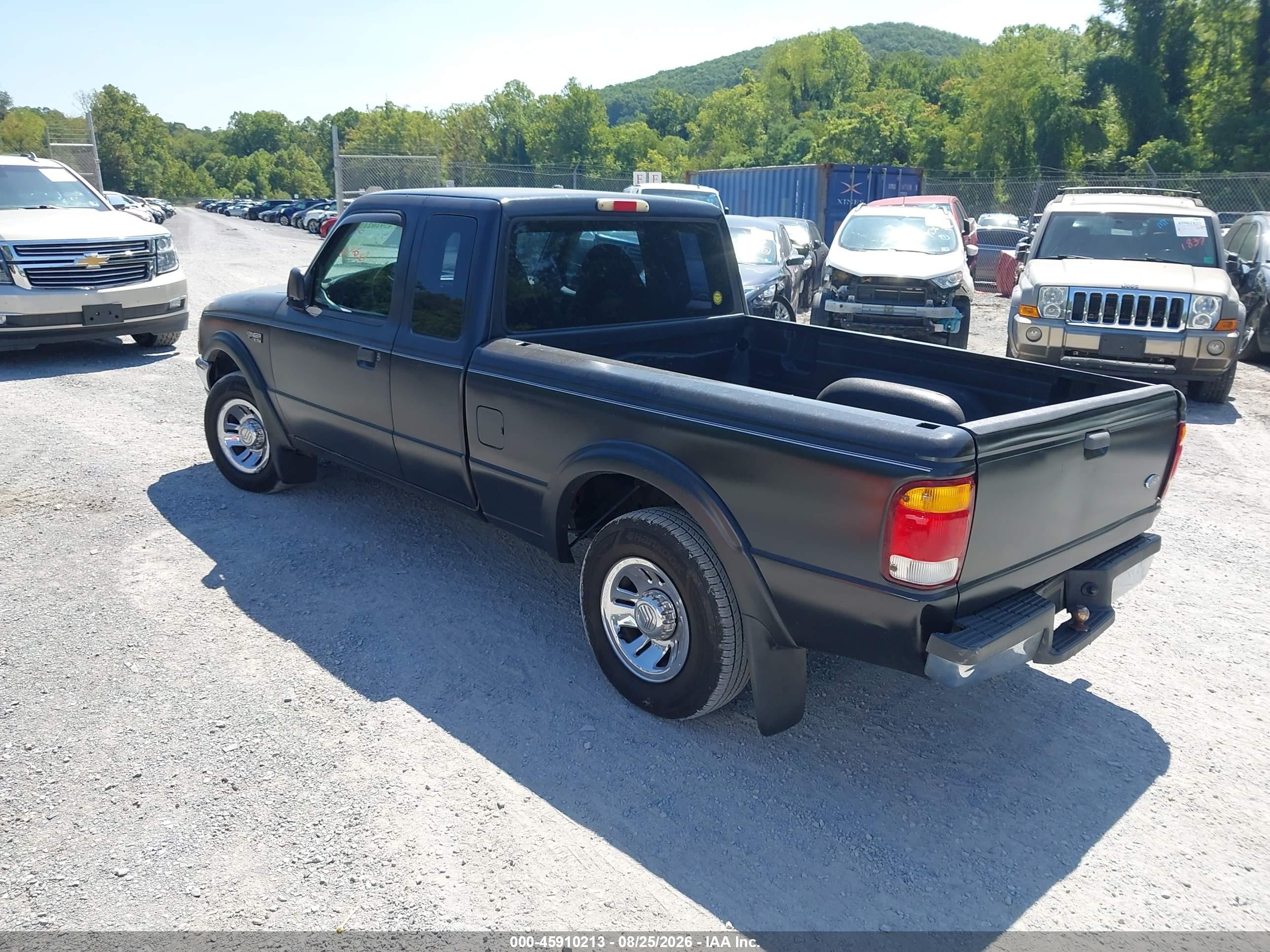 1999 Ford Ranger Xl/xlt Black vin: 1FTYR14V2XPB43313
