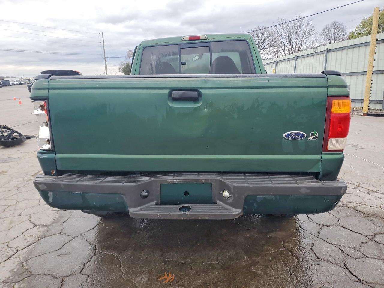 1999 Ford Ranger Super Cab Green vin: 1FTYR14V2XPB80068