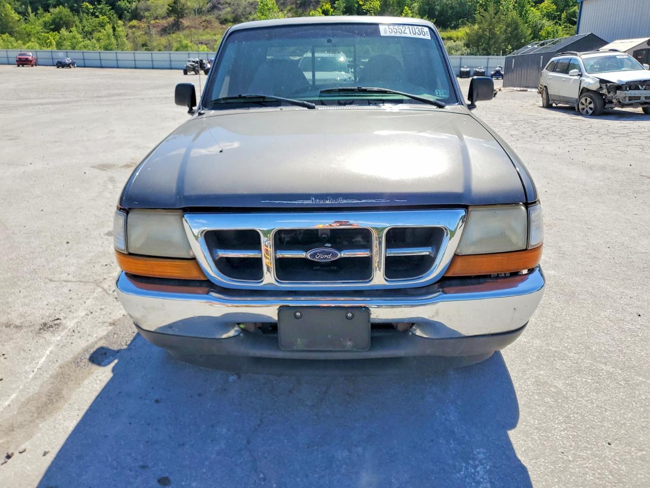 1999 Ford Ranger Super Cab Gray vin: 1FTYR14V2XPB95041