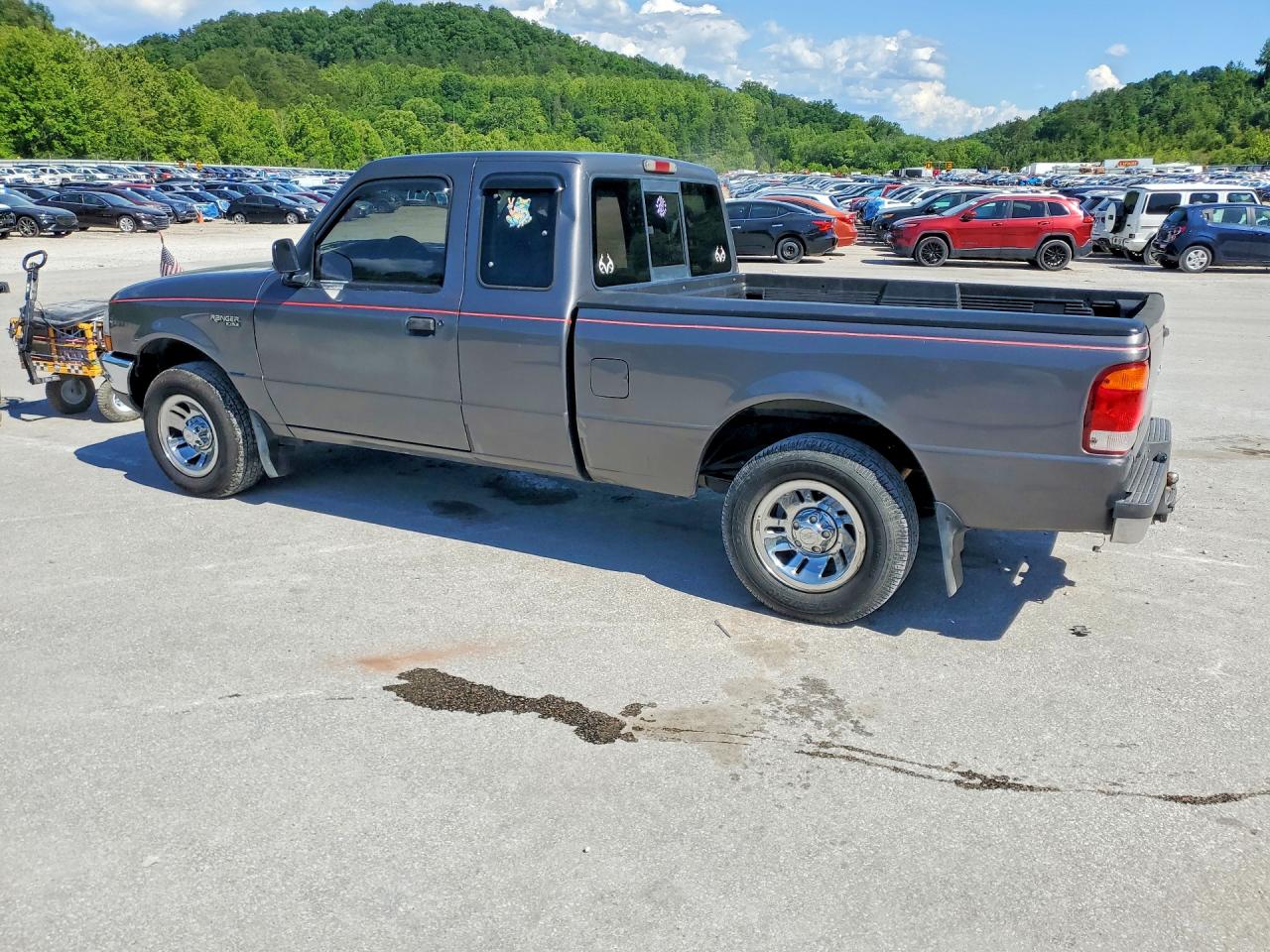1999 Ford Ranger Super Cab Gray vin: 1FTYR14V2XPB95041
