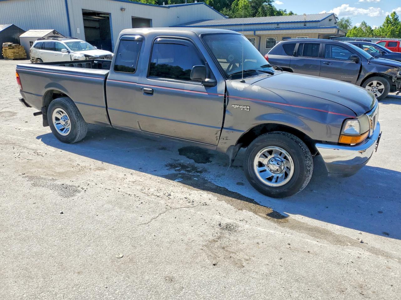 1999 Ford Ranger Super Cab Gray vin: 1FTYR14V2XPB95041