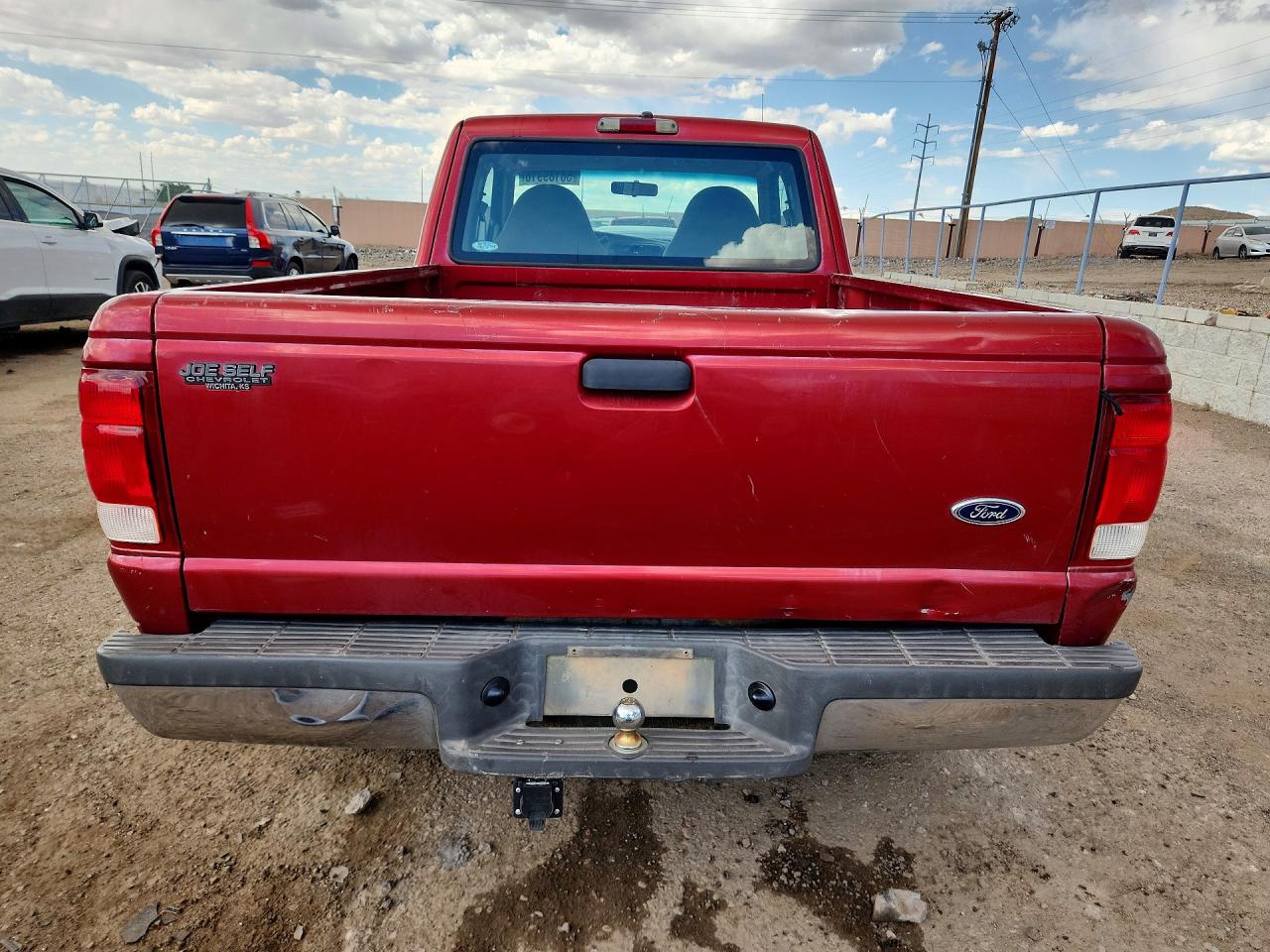 2000 Ford Ranger Super Cab Red vin: 1FTYR14V2YPA04042