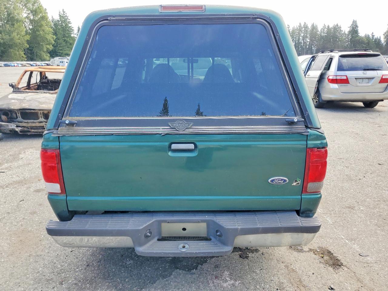 2000 Ford Ranger Super Cab Green vin: 1FTYR14V2YPA82062