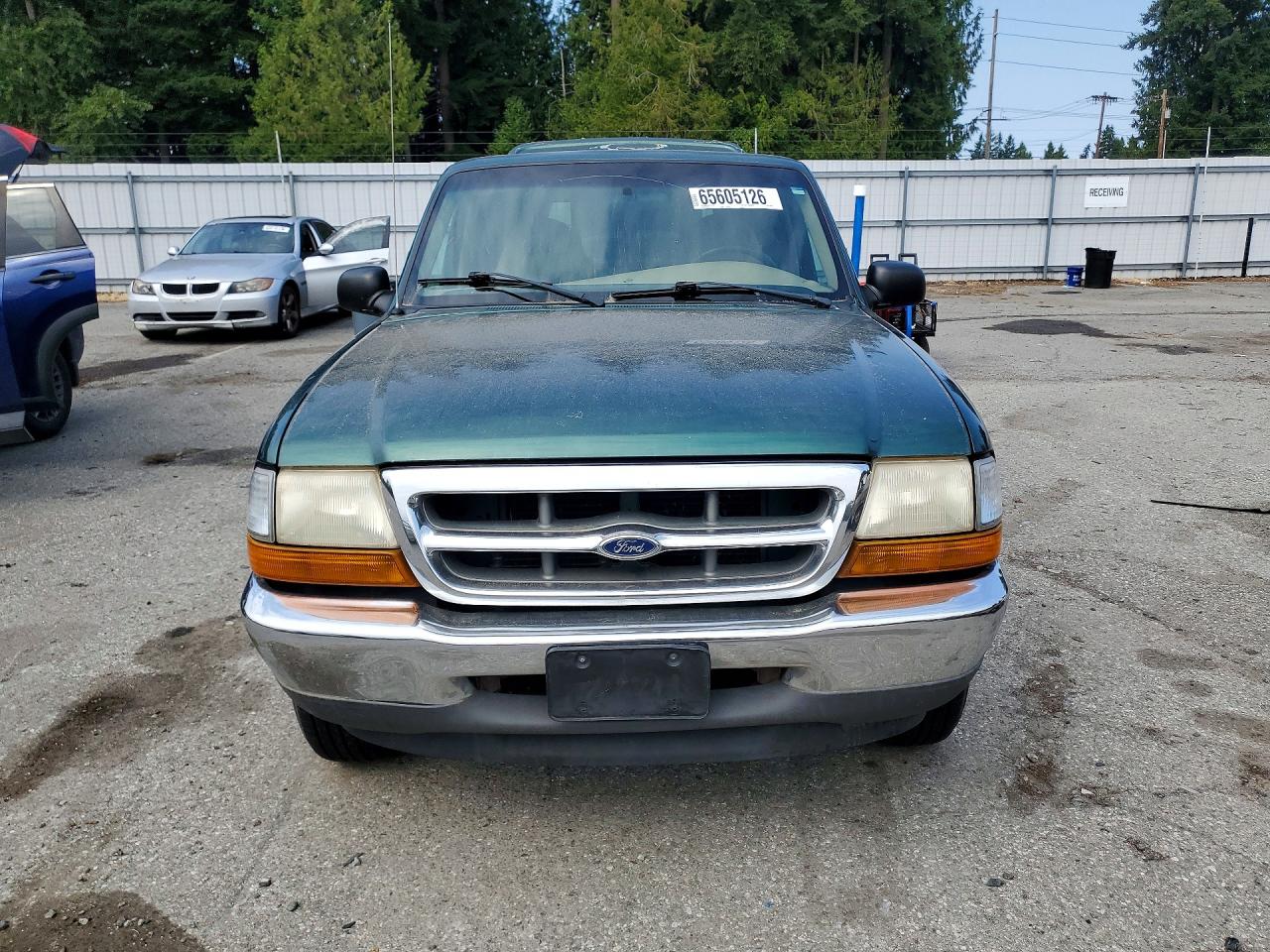2000 Ford Ranger Super Cab Green vin: 1FTYR14V2YPA82062