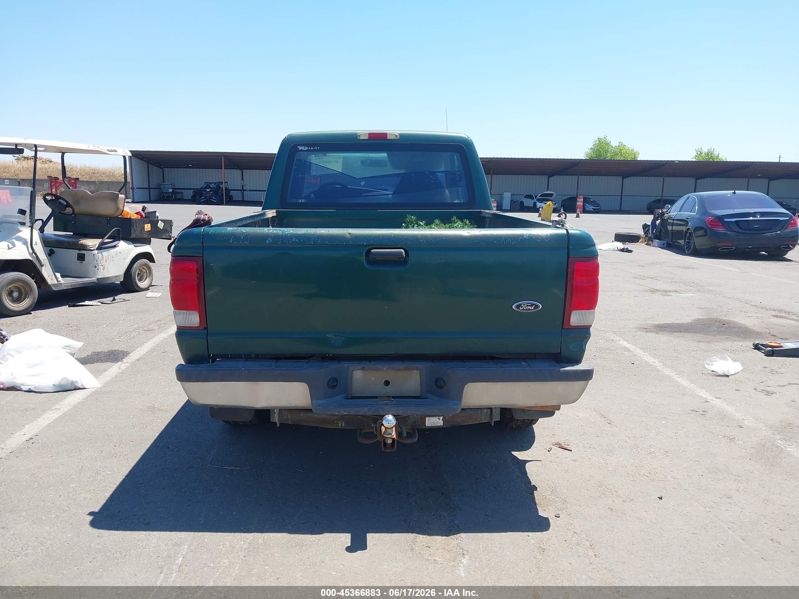 2000 Ford Ranger Xl/xlt Green vin: 1FTYR14V2YPA85821