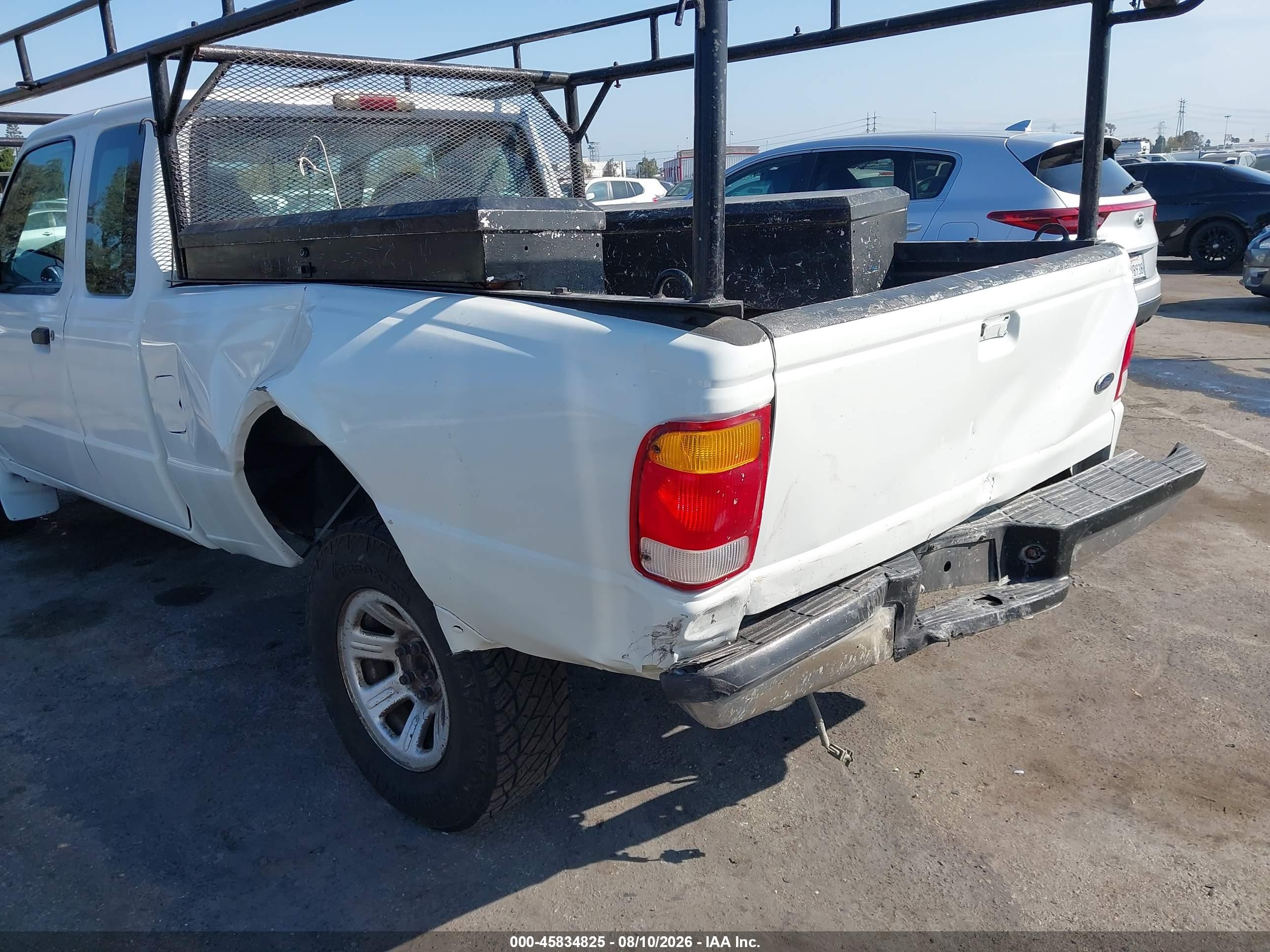 2000 Ford Ranger Xl/xlt White vin: 1FTYR14V2YPB30921