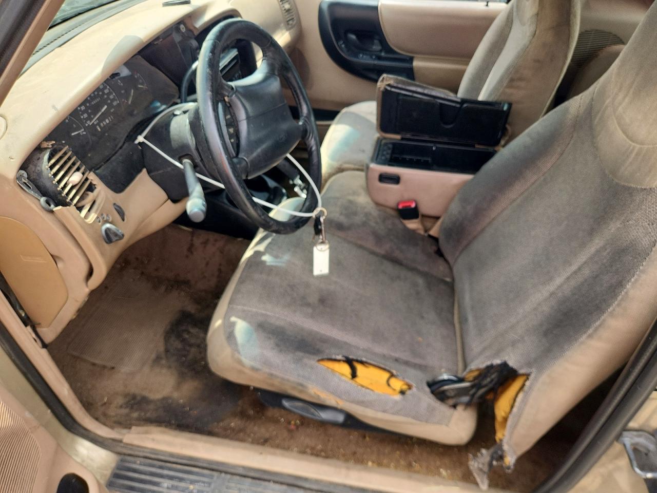 2000 Ford Ranger Super Cab Tan vin: 1FTYR14V2YPB50554