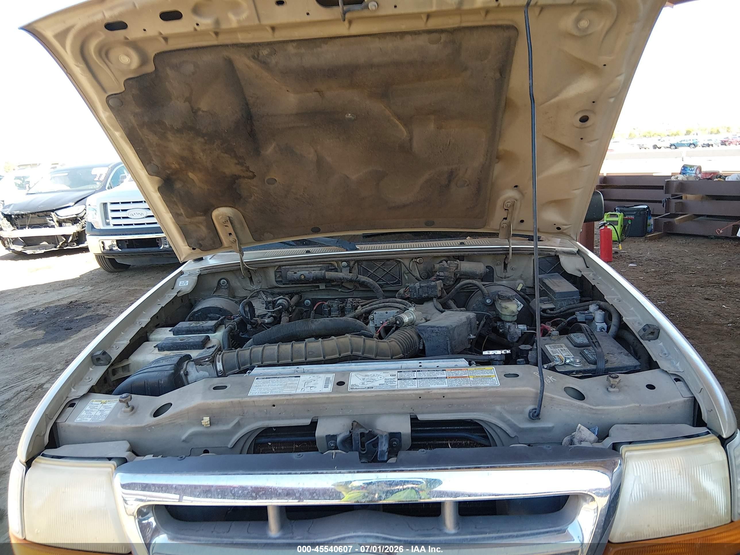 2000 Ford Ranger Xl/xlt Gold vin: 1FTYR14V2YTB24169