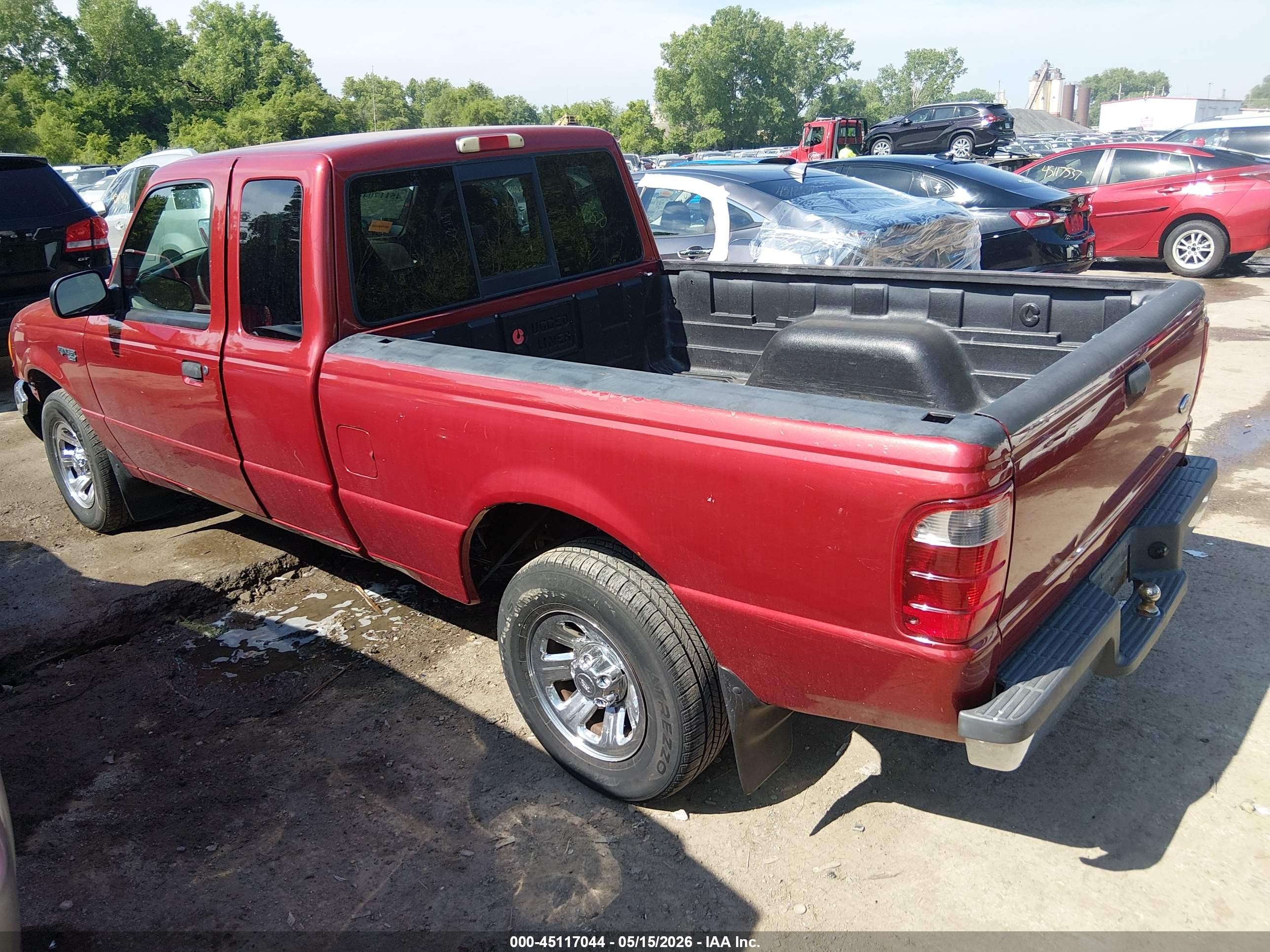 2001 Ford Ranger Edge/xl/xlt Красный vin: 1FTYR14V31PB28469