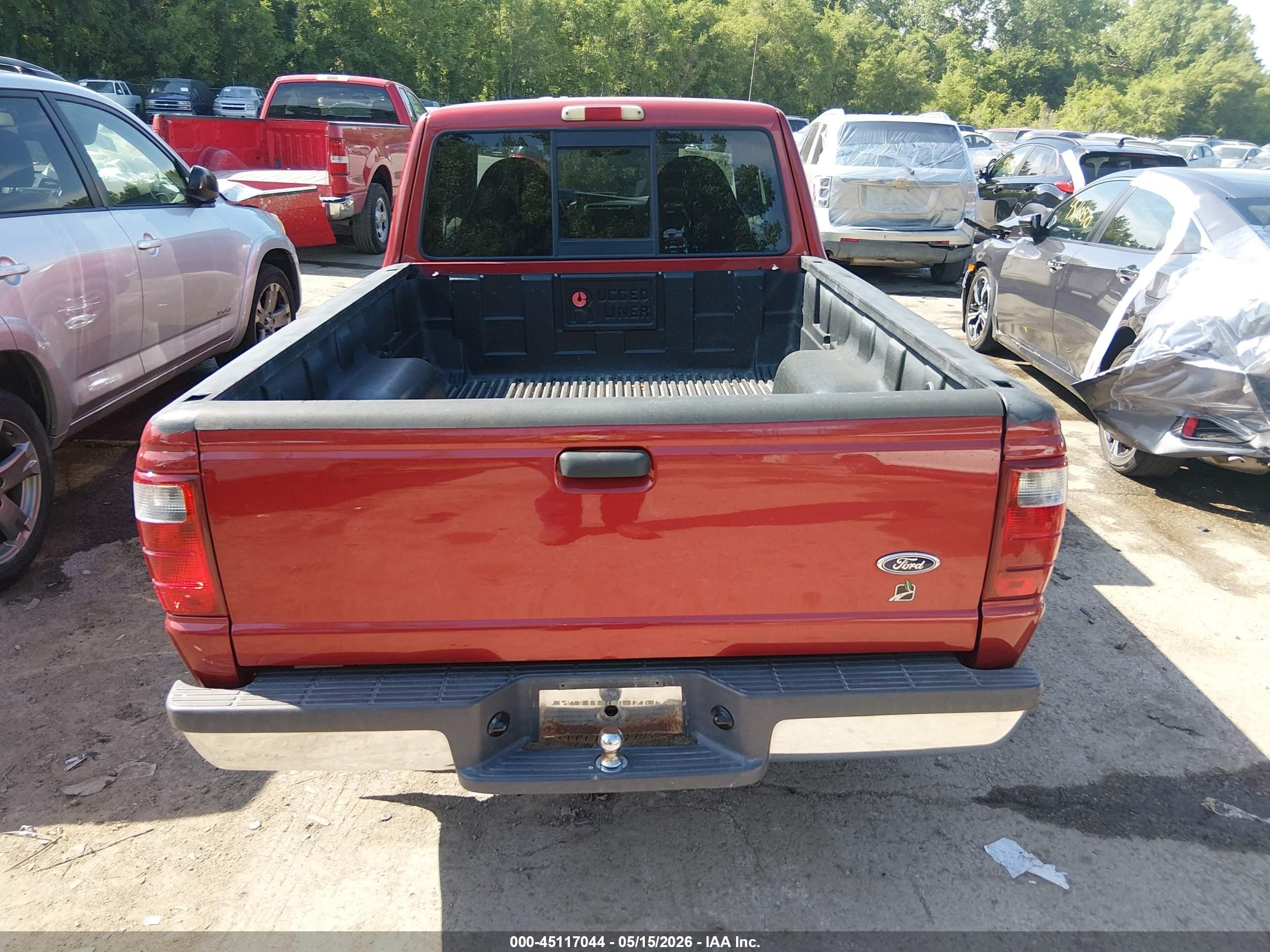 2001 Ford Ranger Edge/xl/xlt Красный vin: 1FTYR14V31PB28469