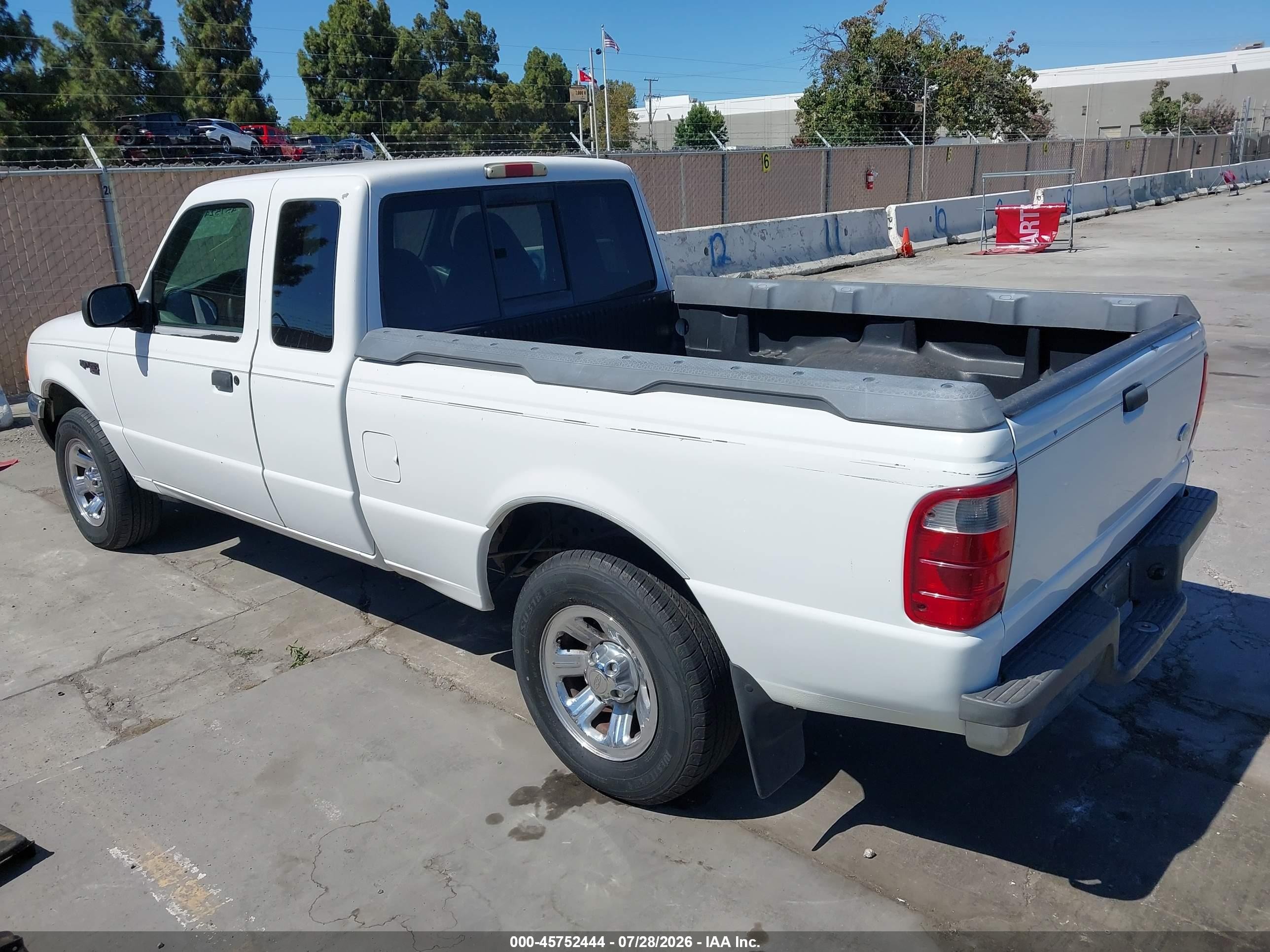 2001 Ford Ranger Edge/xl/xlt White vin: 1FTYR14V31PB38855