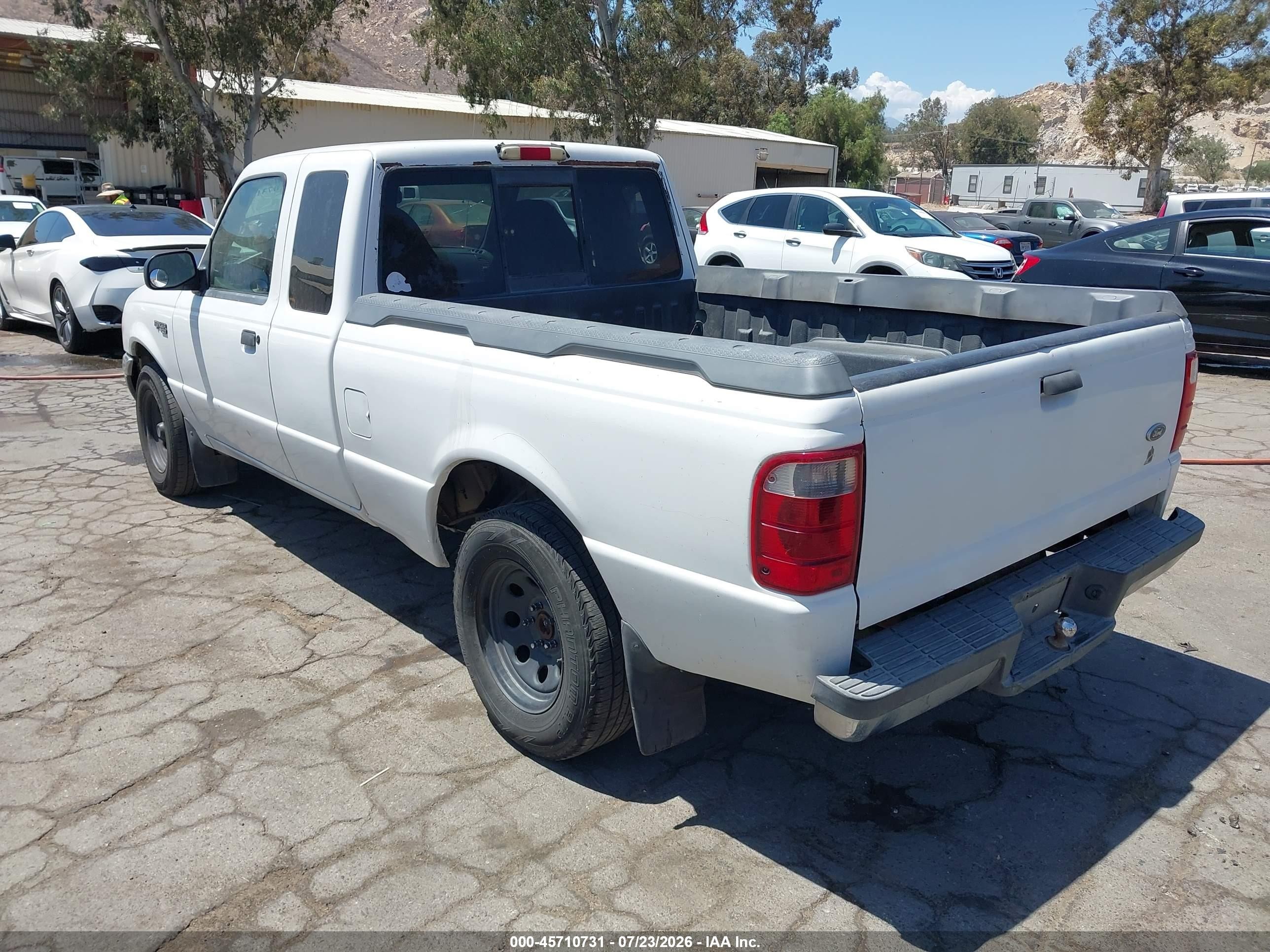 2001 Ford Ranger Edge/xl/xlt White vin: 1FTYR14V31PB40847