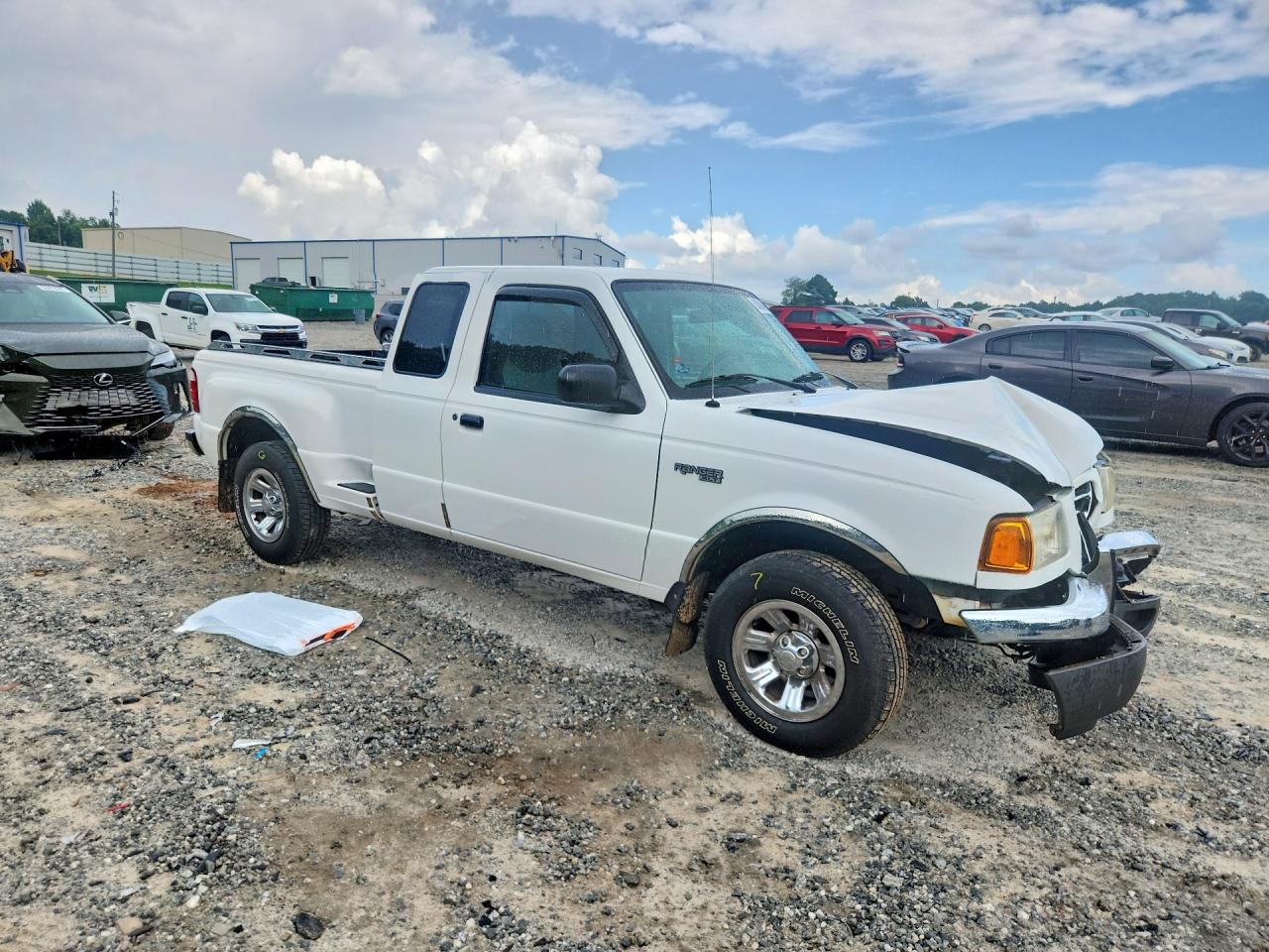 2001 Ford Ranger Super Cab Белый vin: 1FTYR14V31PB50679