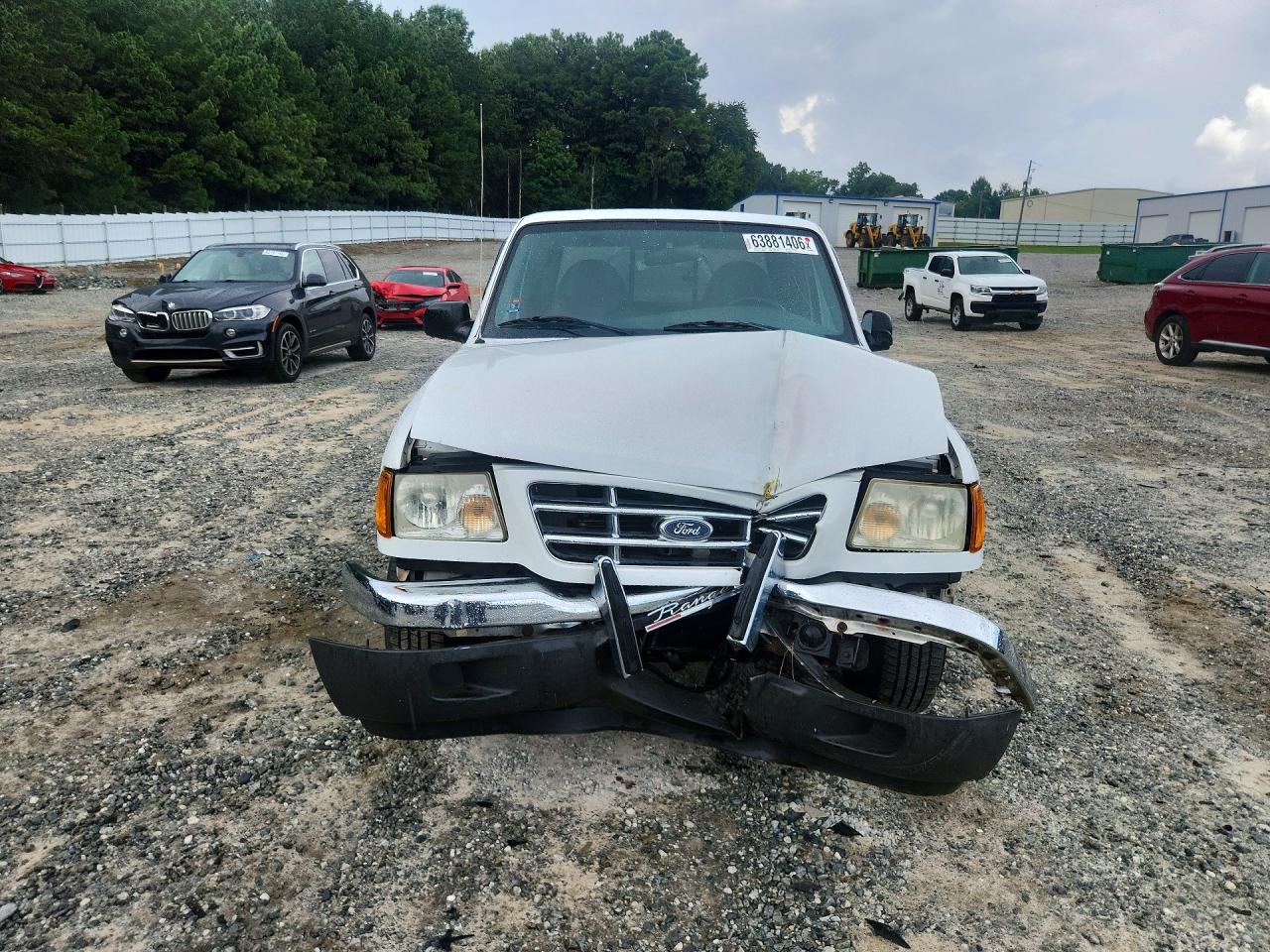 2001 Ford Ranger Super Cab Белый vin: 1FTYR14V31PB50679