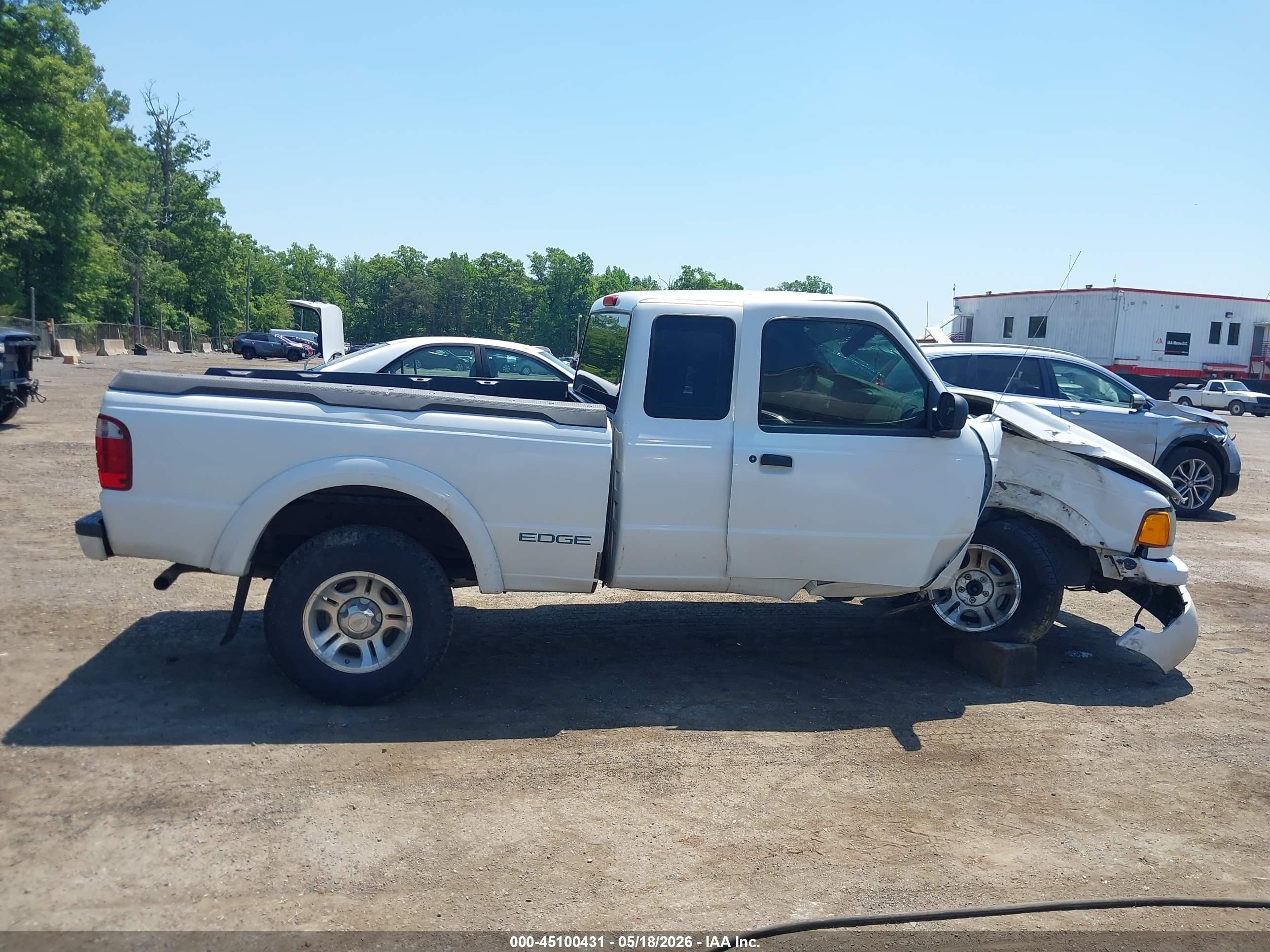 2002 Ford Ranger Edge/tremor/xl/xlt White vin: 1FTYR14V32PB73722