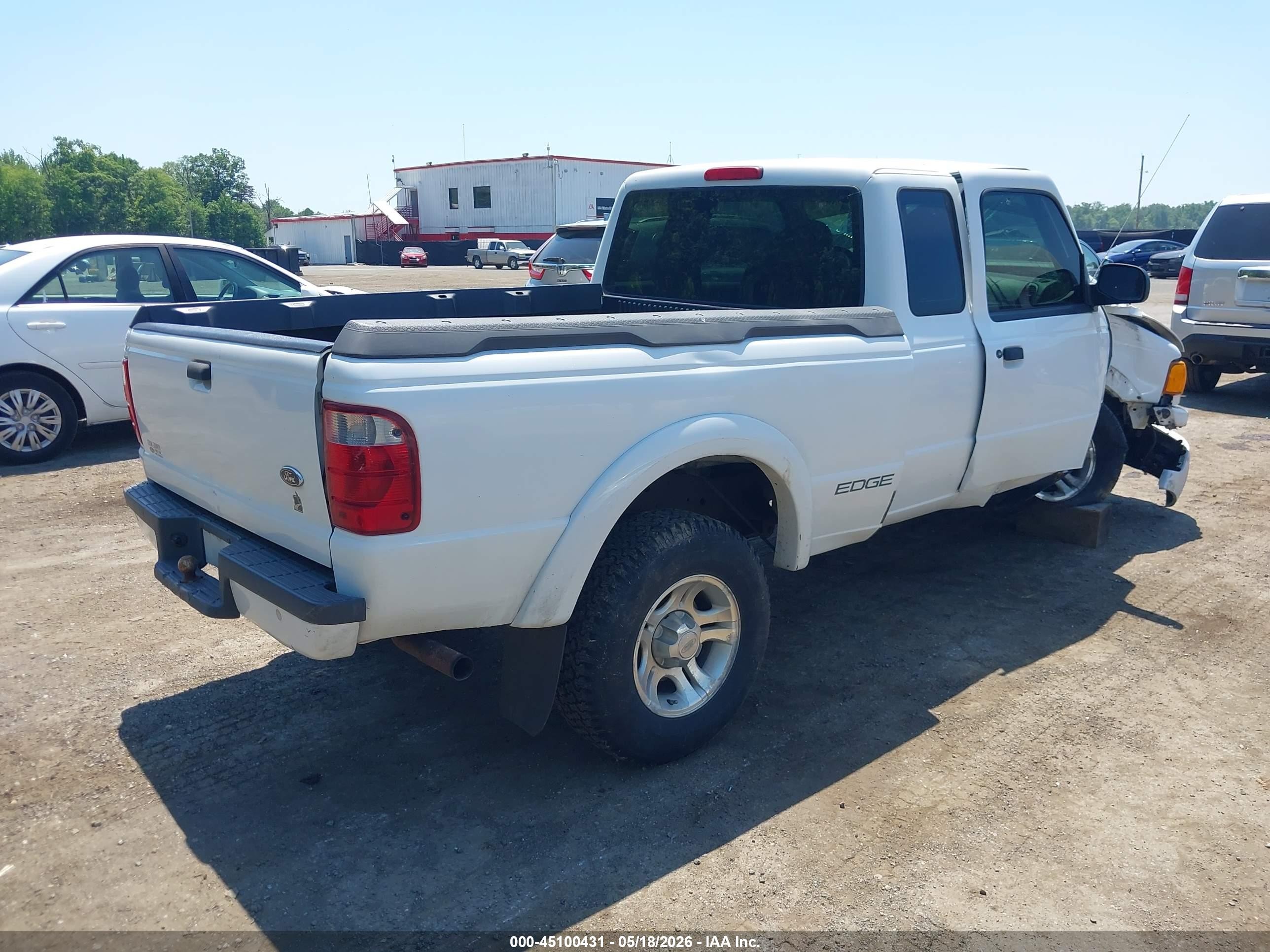 2002 Ford Ranger Edge/tremor/xl/xlt White vin: 1FTYR14V32PB73722