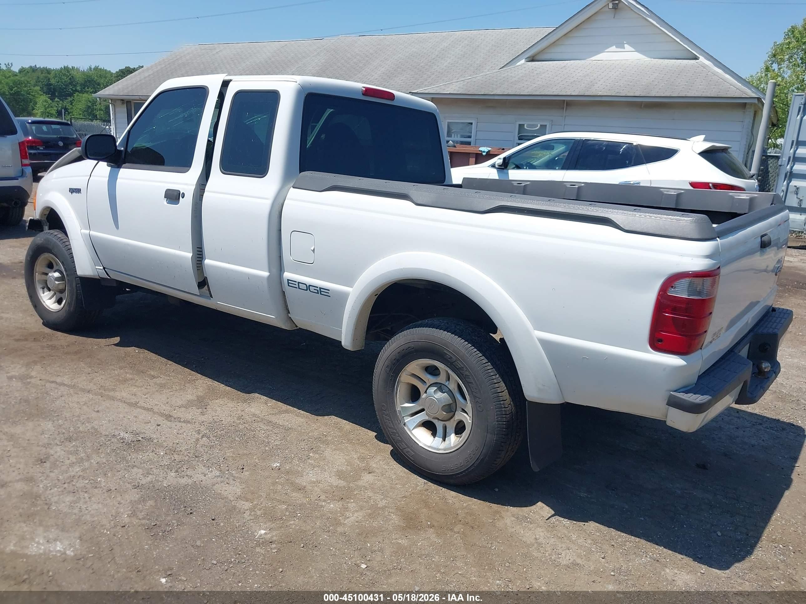 2002 Ford Ranger Edge/tremor/xl/xlt White vin: 1FTYR14V32PB73722