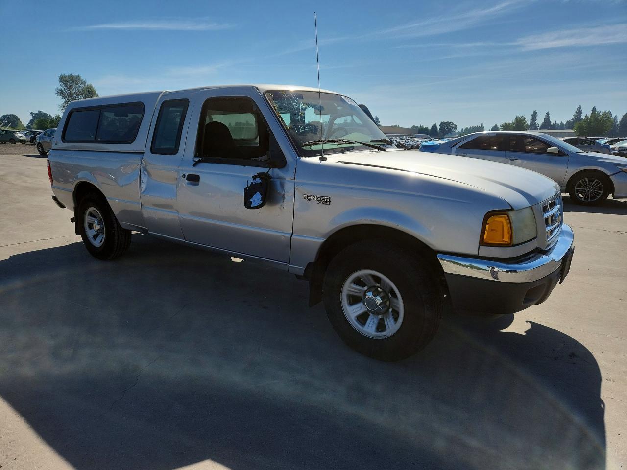 2003 Ford Ranger Super Cab Silver vin: 1FTYR14V33PA50004