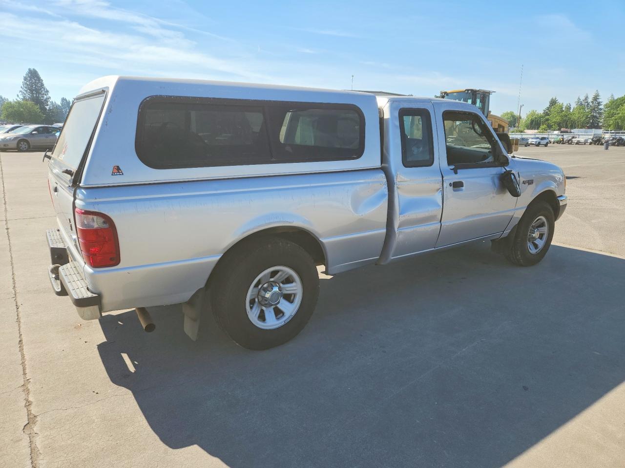 2003 Ford Ranger Super Cab Silver vin: 1FTYR14V33PA50004