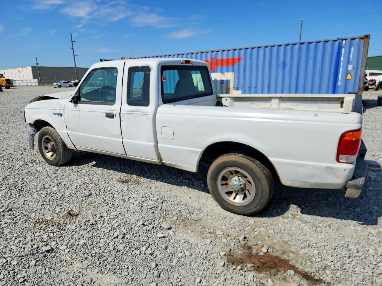 1999 Ford Ranger Super Cab White vin: 1FTYR14V3XPB12765