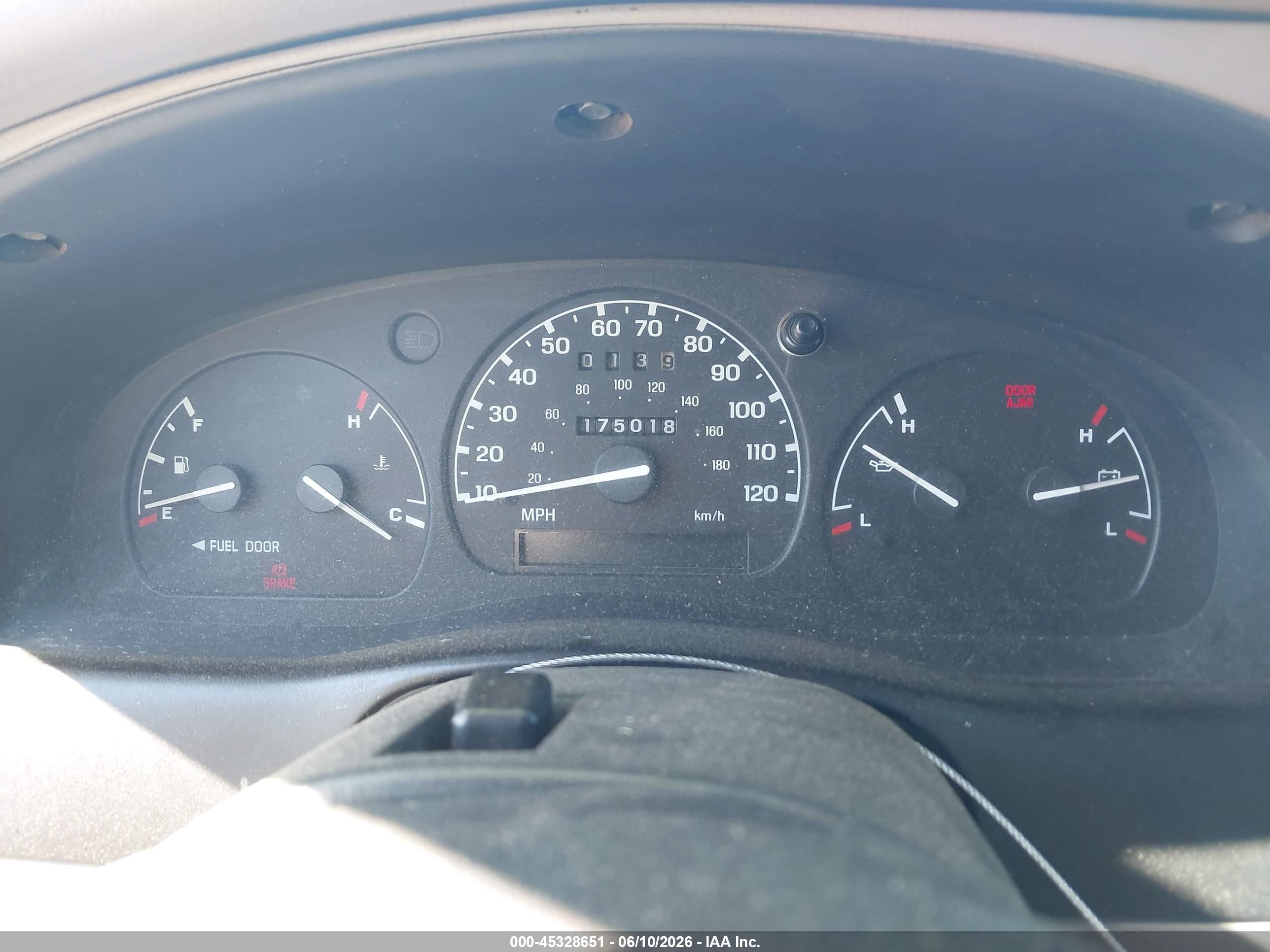 1999 Ford Ranger Xl/xlt Blue vin: 1FTYR14V3XPB21787