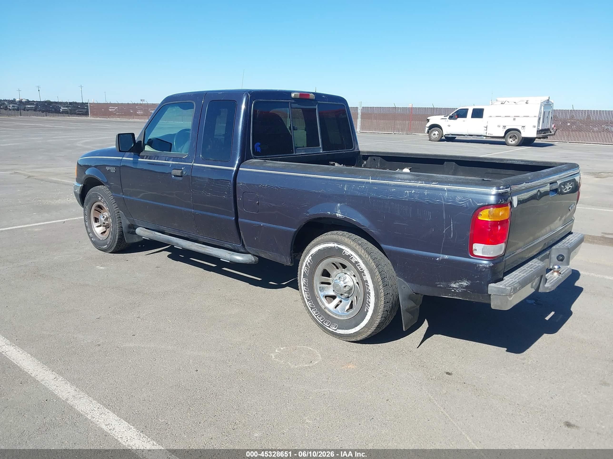 1999 Ford Ranger Xl/xlt Blue vin: 1FTYR14V3XPB21787