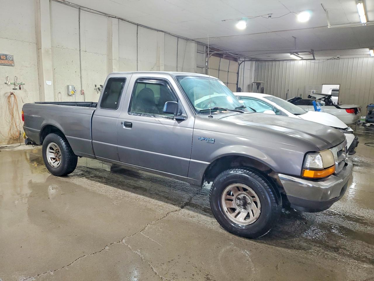 1999 Ford Ranger Super Cab Gray vin: 1FTYR14V3XTA80942
