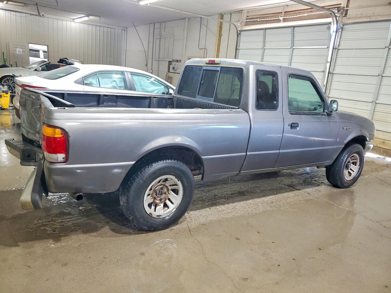 1999 Ford Ranger Super Cab Gray vin: 1FTYR14V3XTA80942