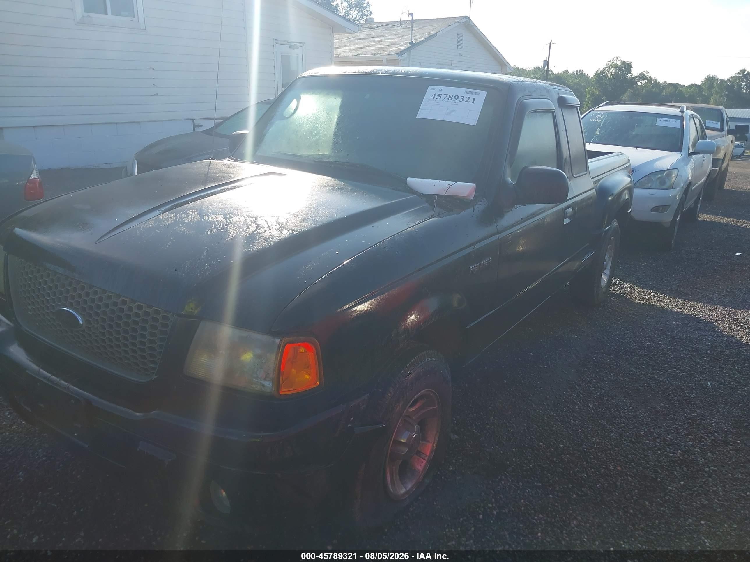 2003 Ford Ranger Edge/tremor/xl/xlt Black vin: 1FTYR14V43PA83304