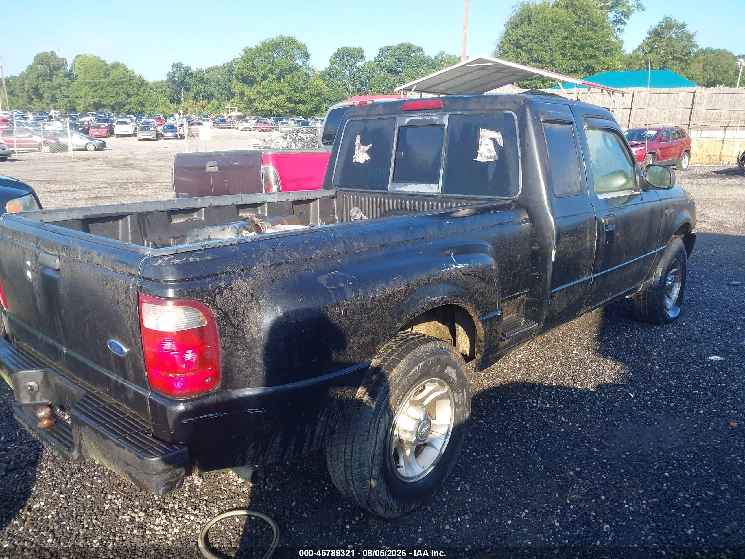 2003 Ford Ranger Edge/tremor/xl/xlt Black vin: 1FTYR14V43PA83304
