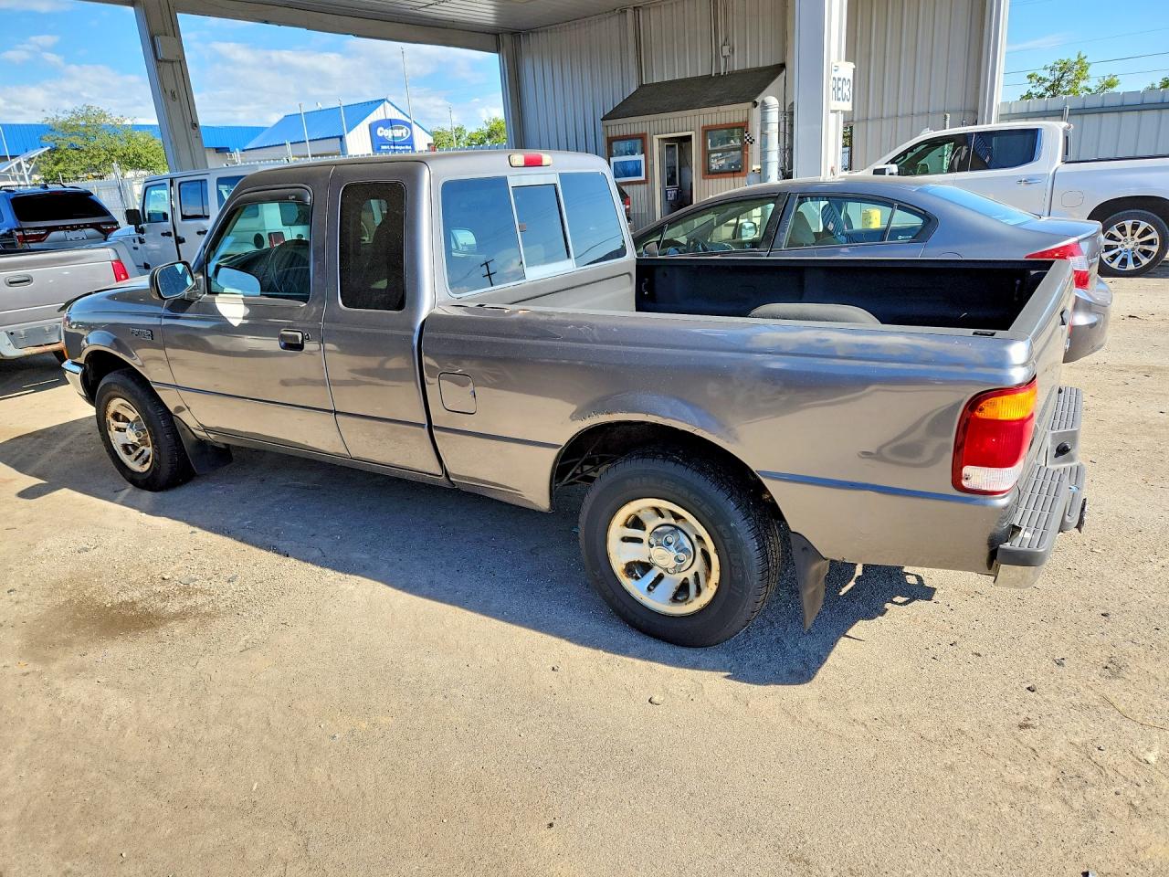 1999 Ford Ranger Super Cab Gray vin: 1FTYR14V4XTA93702