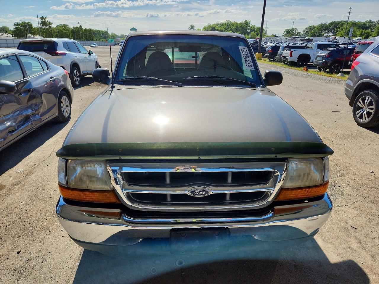 1999 Ford Ranger Super Cab Gray vin: 1FTYR14V4XTA93702