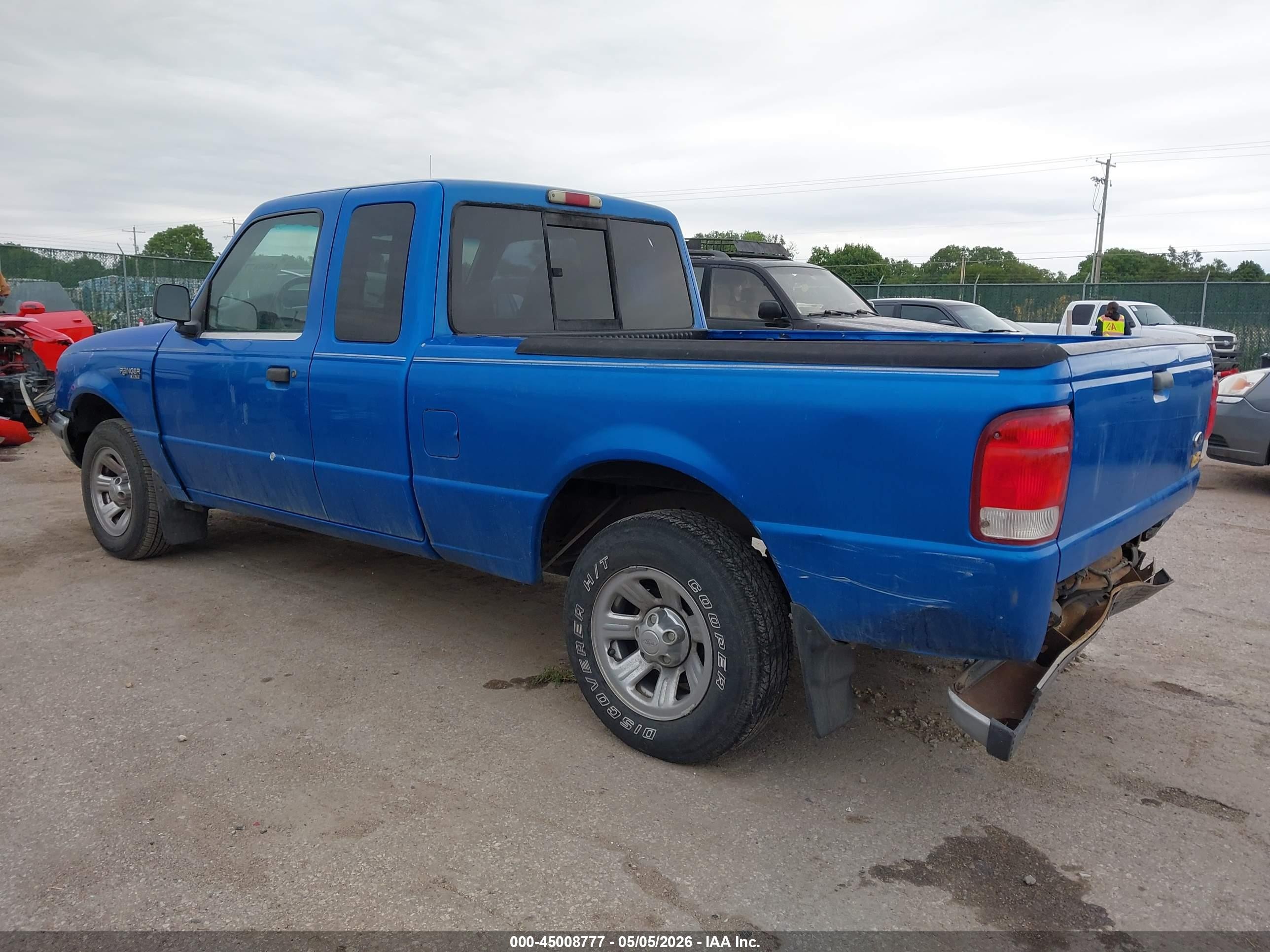 2000 Ford Ranger Xl/xlt Blue vin: 1FTYR14V4YPA40461