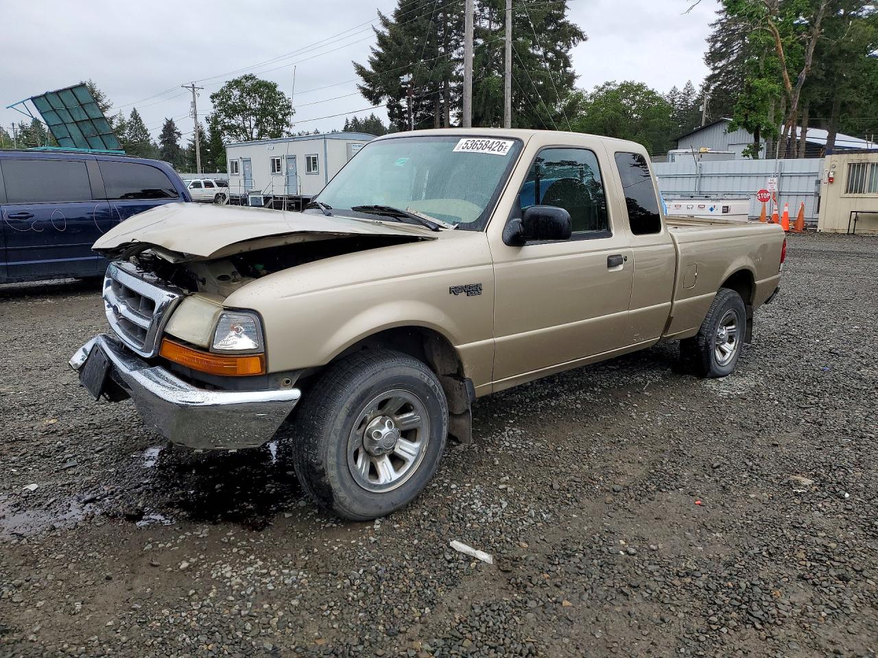 2000 Ford Ranger Super Cab Gold vin: 1FTYR14V4YPC15730