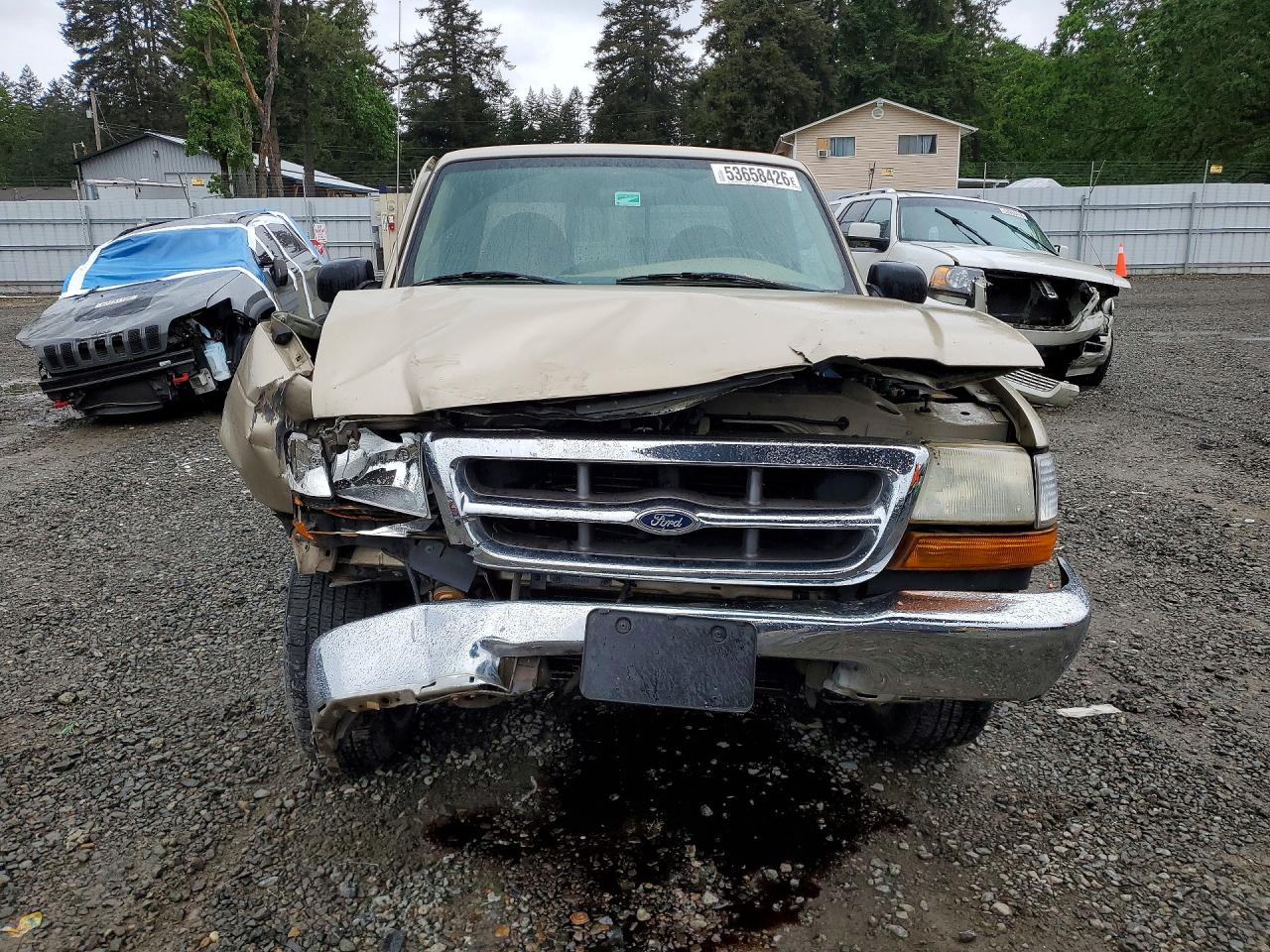 2000 Ford Ranger Super Cab Gold vin: 1FTYR14V4YPC15730