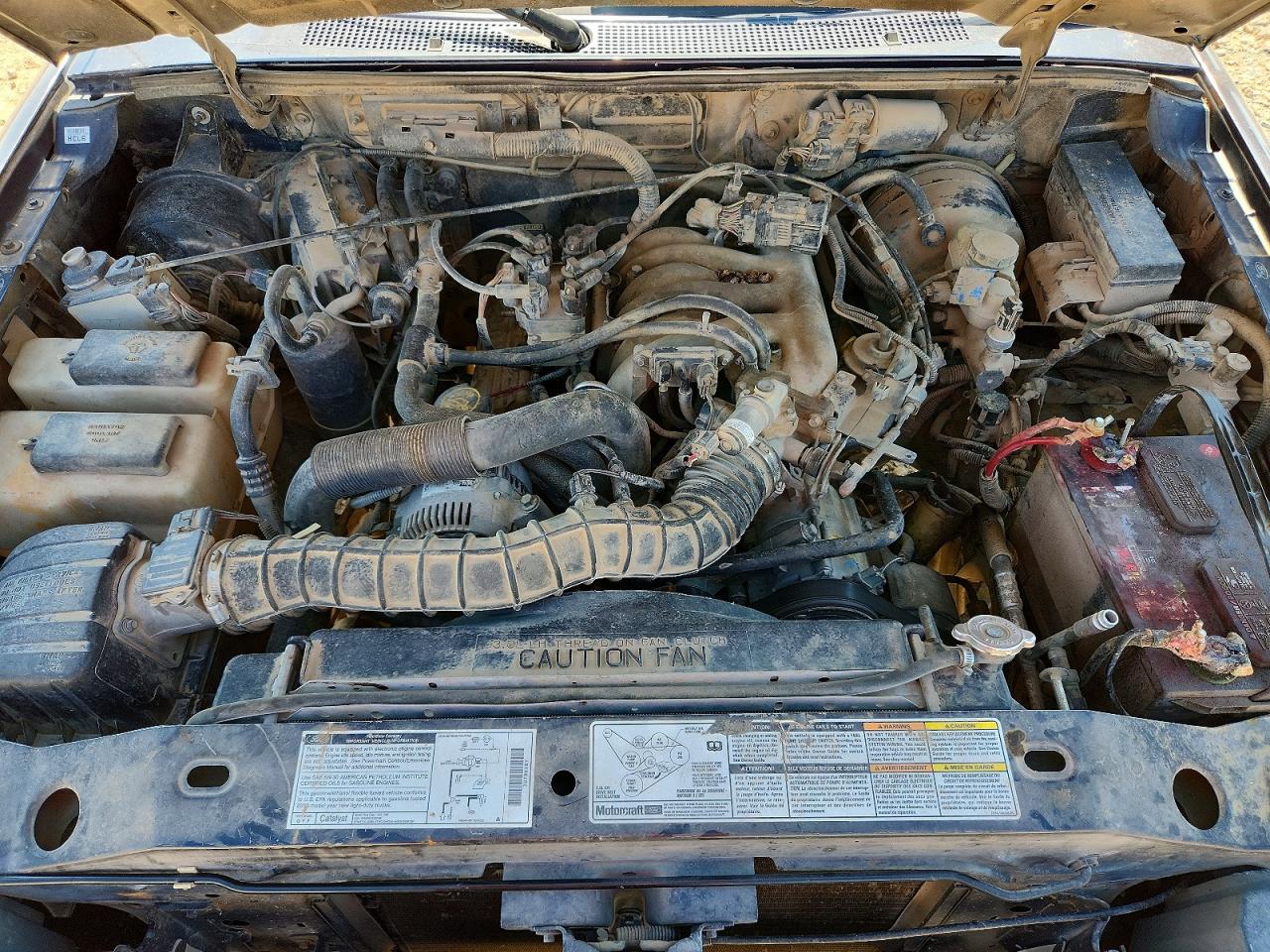 2000 Ford Ranger Super Cab Blue vin: 1FTYR14V4YTA34344