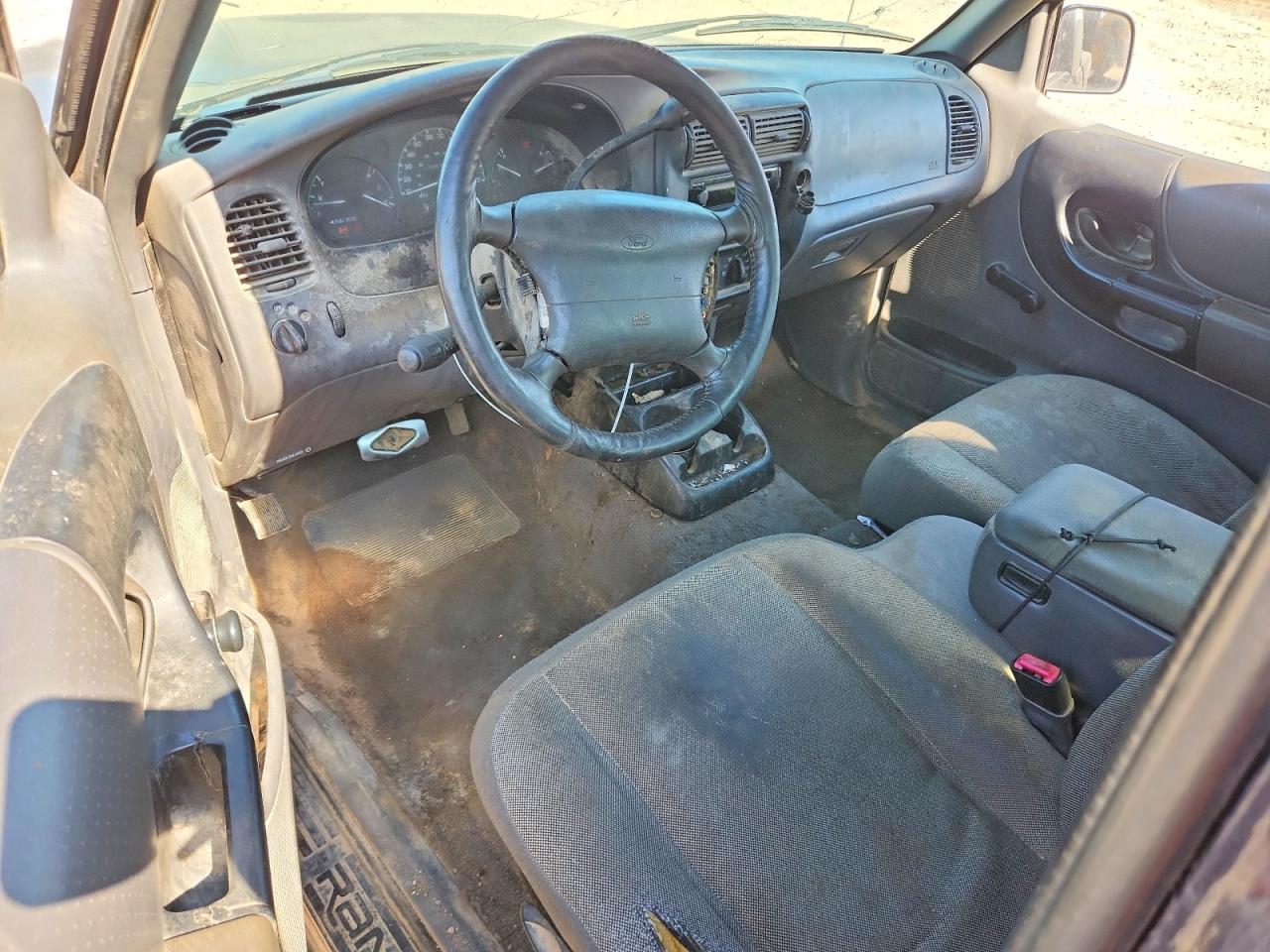 2000 Ford Ranger Super Cab Blue vin: 1FTYR14V4YTA34344
