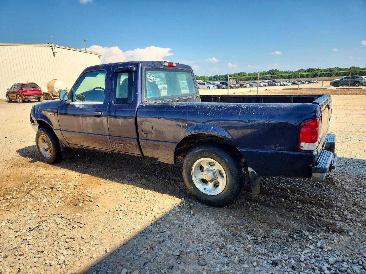 2000 Ford Ranger Super Cab Blue vin: 1FTYR14V4YTA34344