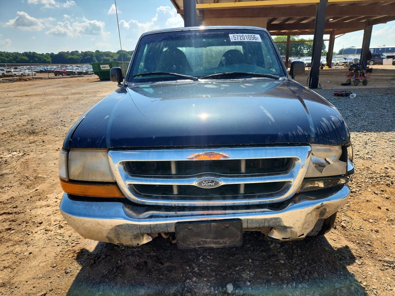 2000 Ford Ranger Super Cab Blue vin: 1FTYR14V4YTA34344