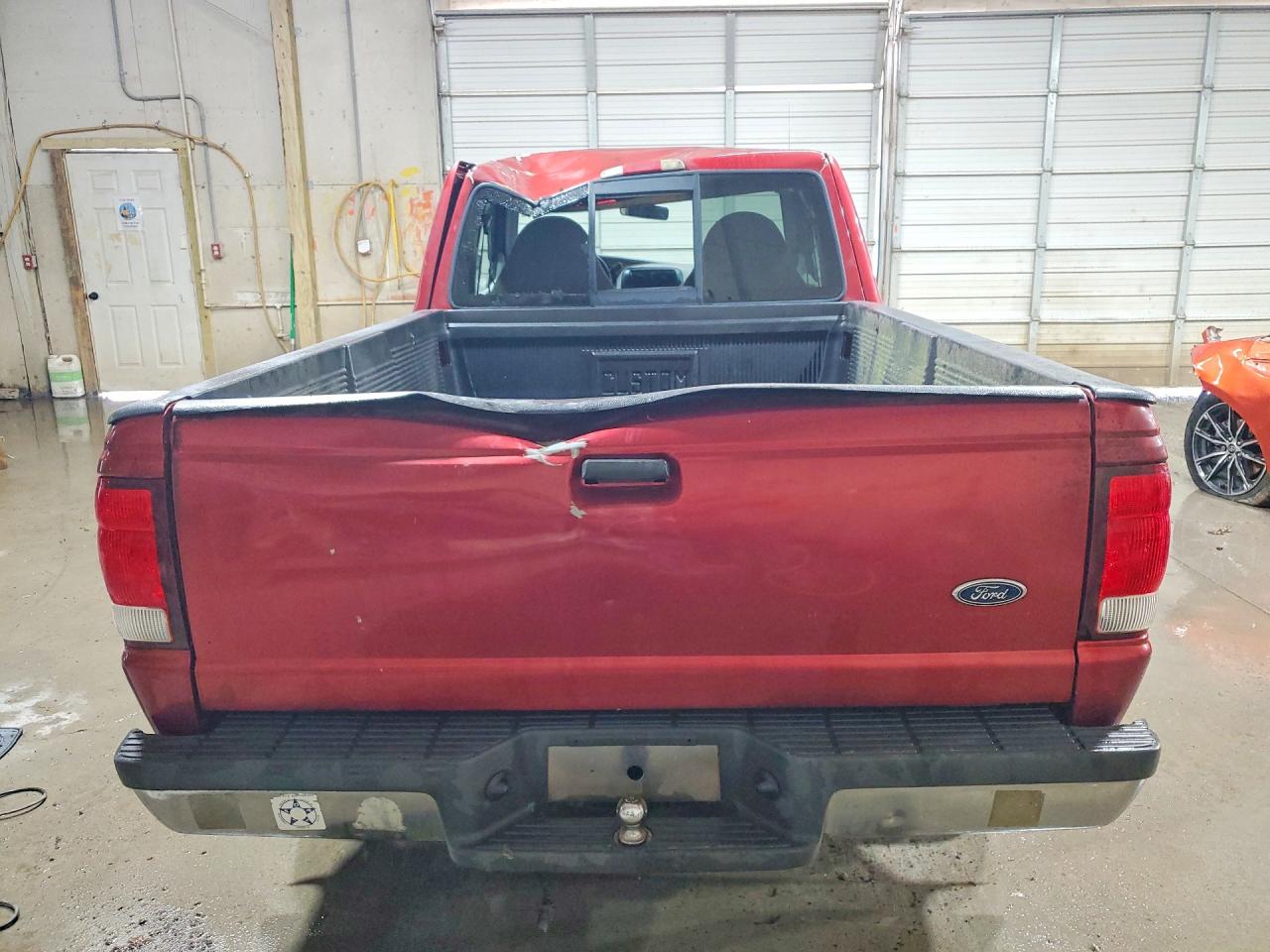 2000 Ford Ranger Super Cab Burgundy vin: 1FTYR14V4YTA86587