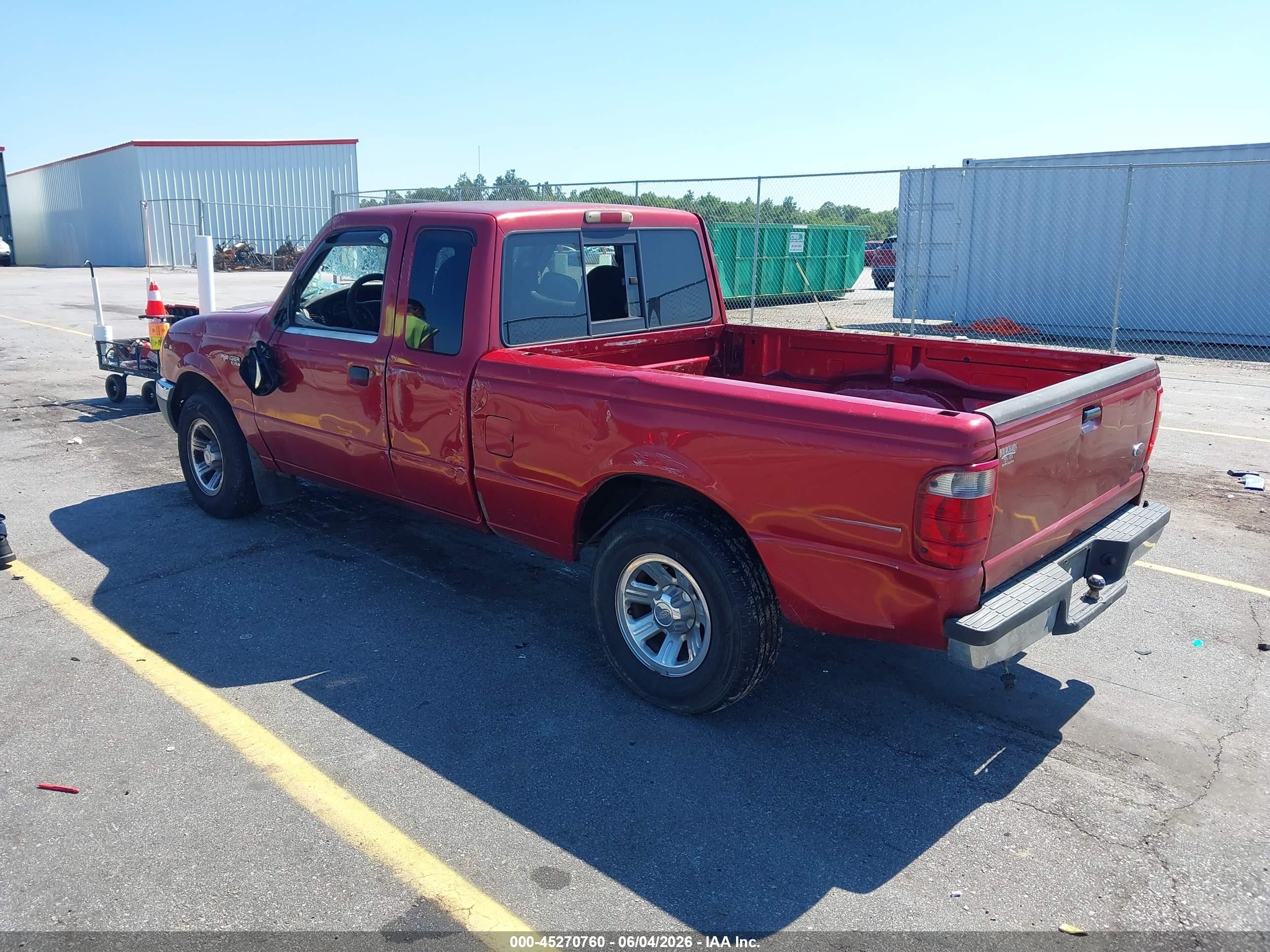 2001 Ford Ranger Edge/xl/xlt Красный vin: 1FTYR14V51PB20146