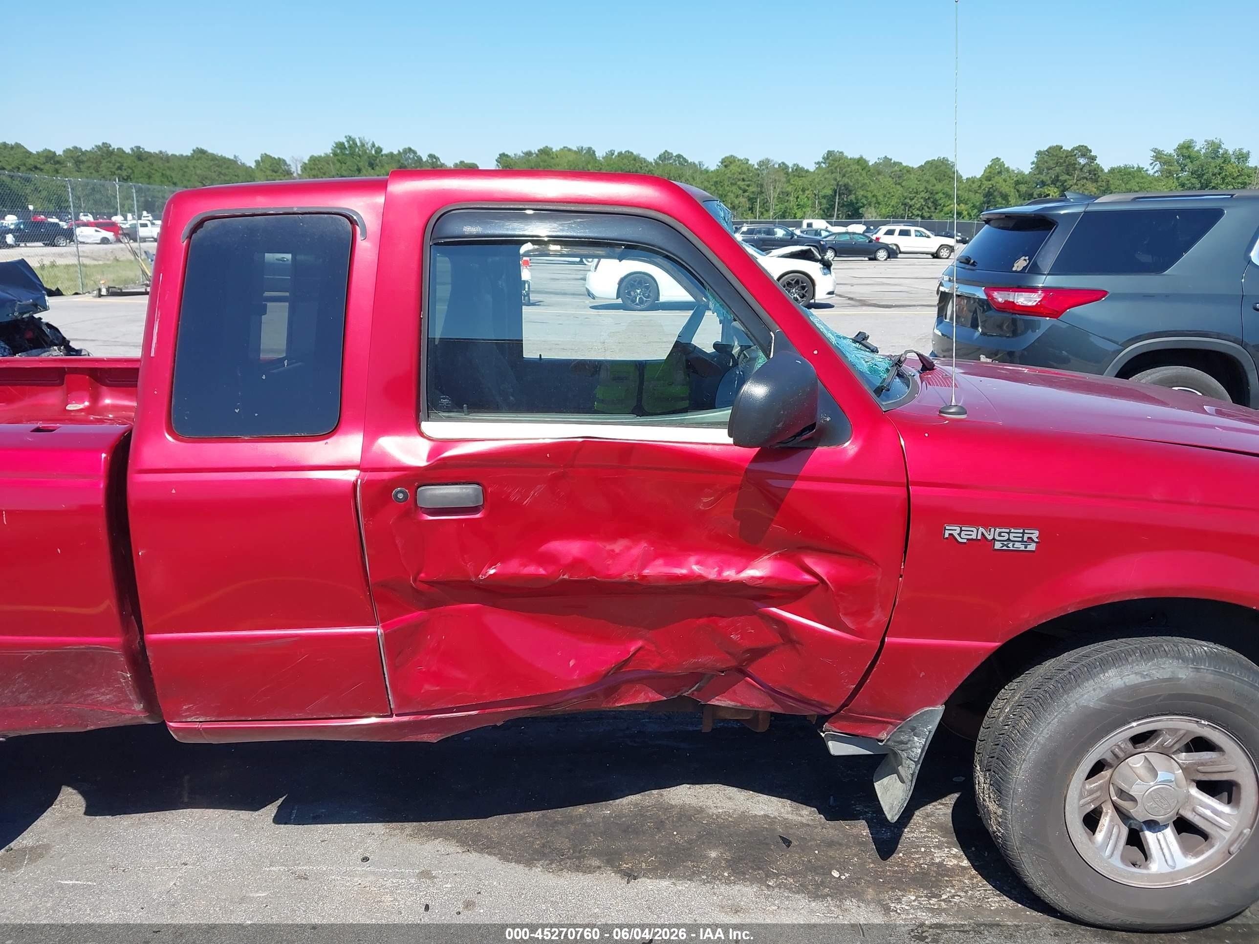 2001 Ford Ranger Edge/xl/xlt Красный vin: 1FTYR14V51PB20146