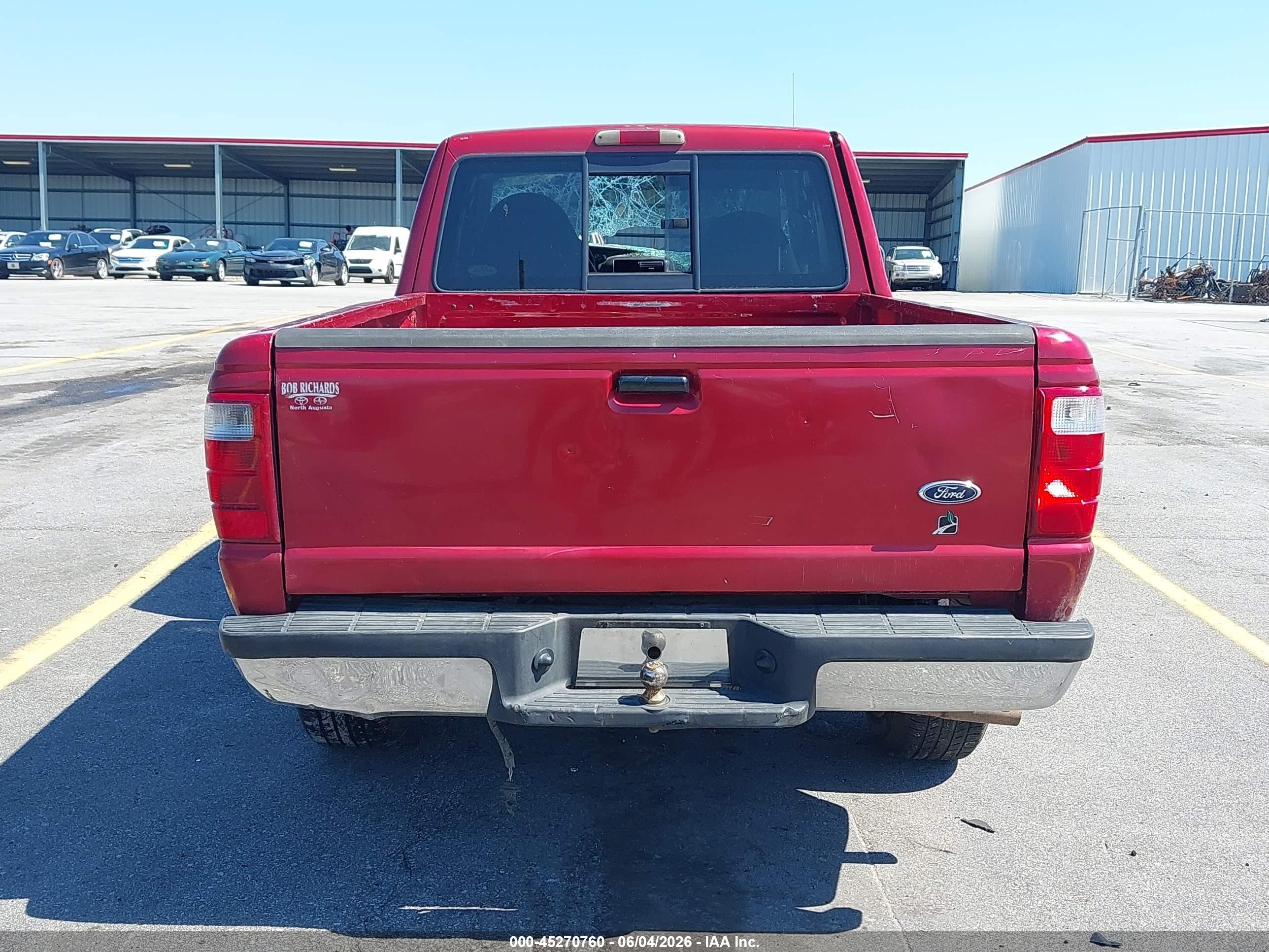 2001 Ford Ranger Edge/xl/xlt Красный vin: 1FTYR14V51PB20146