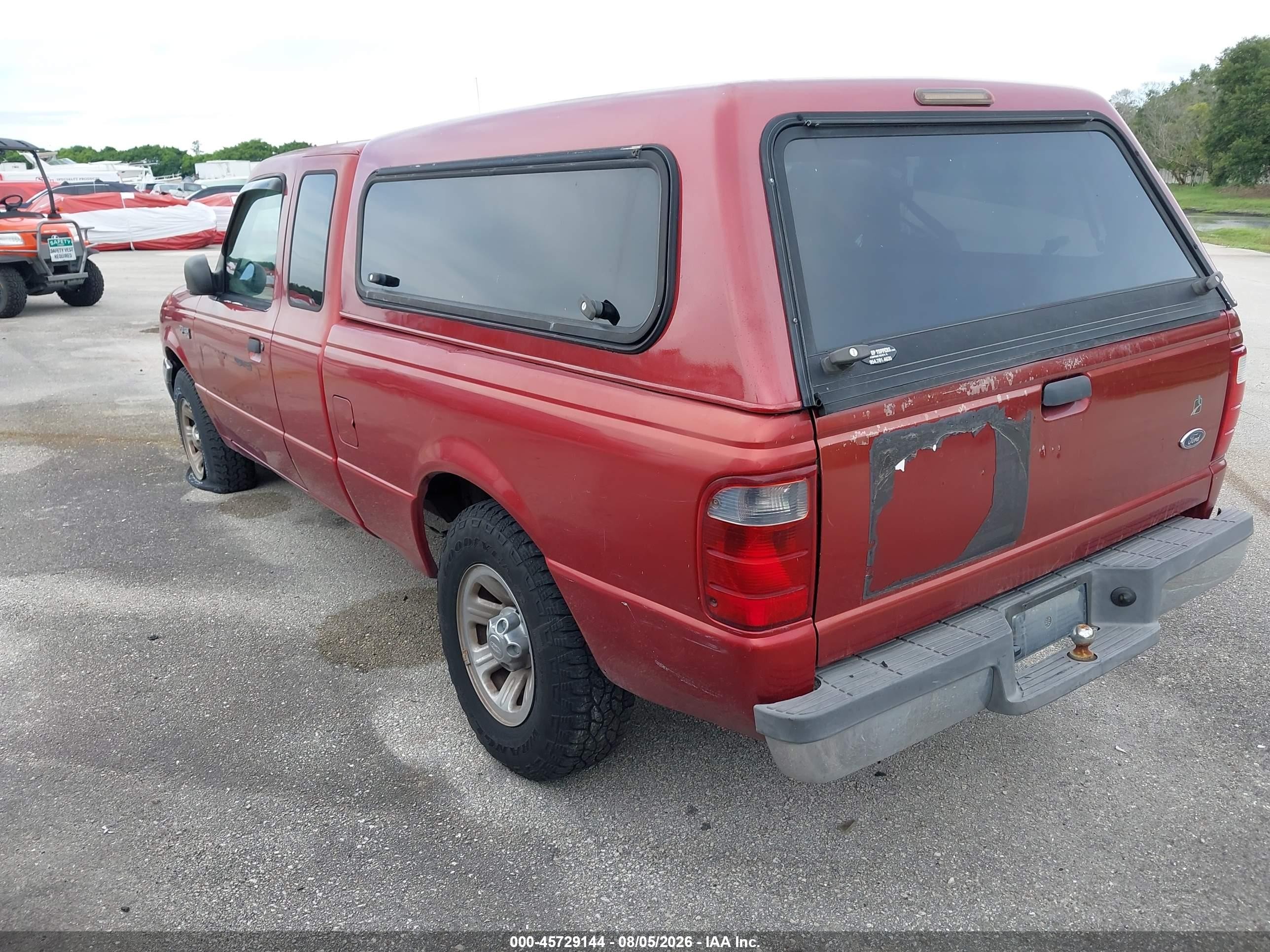 2002 Ford Ranger Edge/tremor/xl/xlt Red vin: 1FTYR14V52PB55304