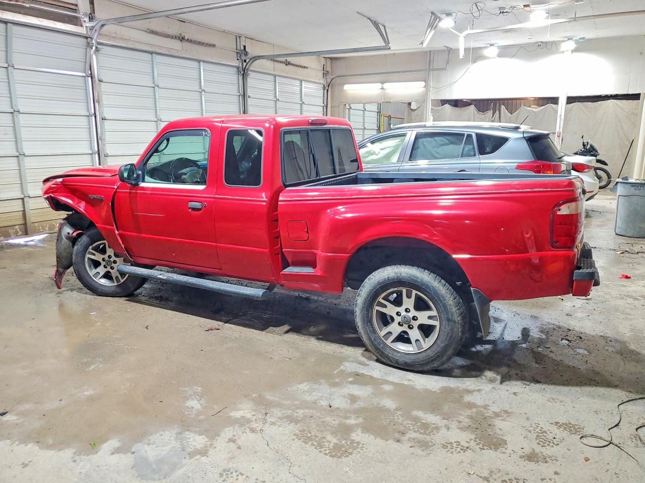 2003 Ford Ranger Super Cab Red vin: 1FTYR14V53PA88088