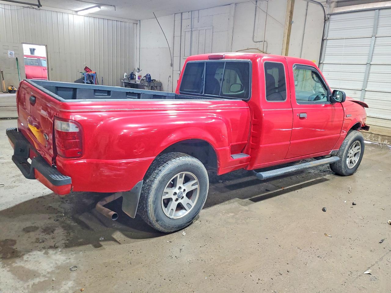 2003 Ford Ranger Super Cab Red vin: 1FTYR14V53PA88088